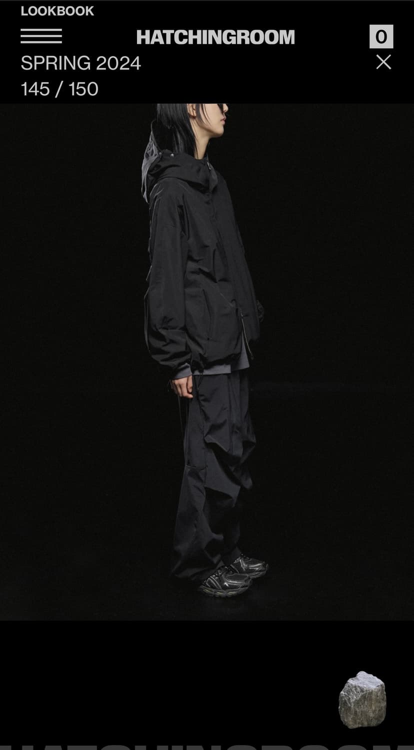 해칭룸 24ss 나일론 팬츠 상품이미지1