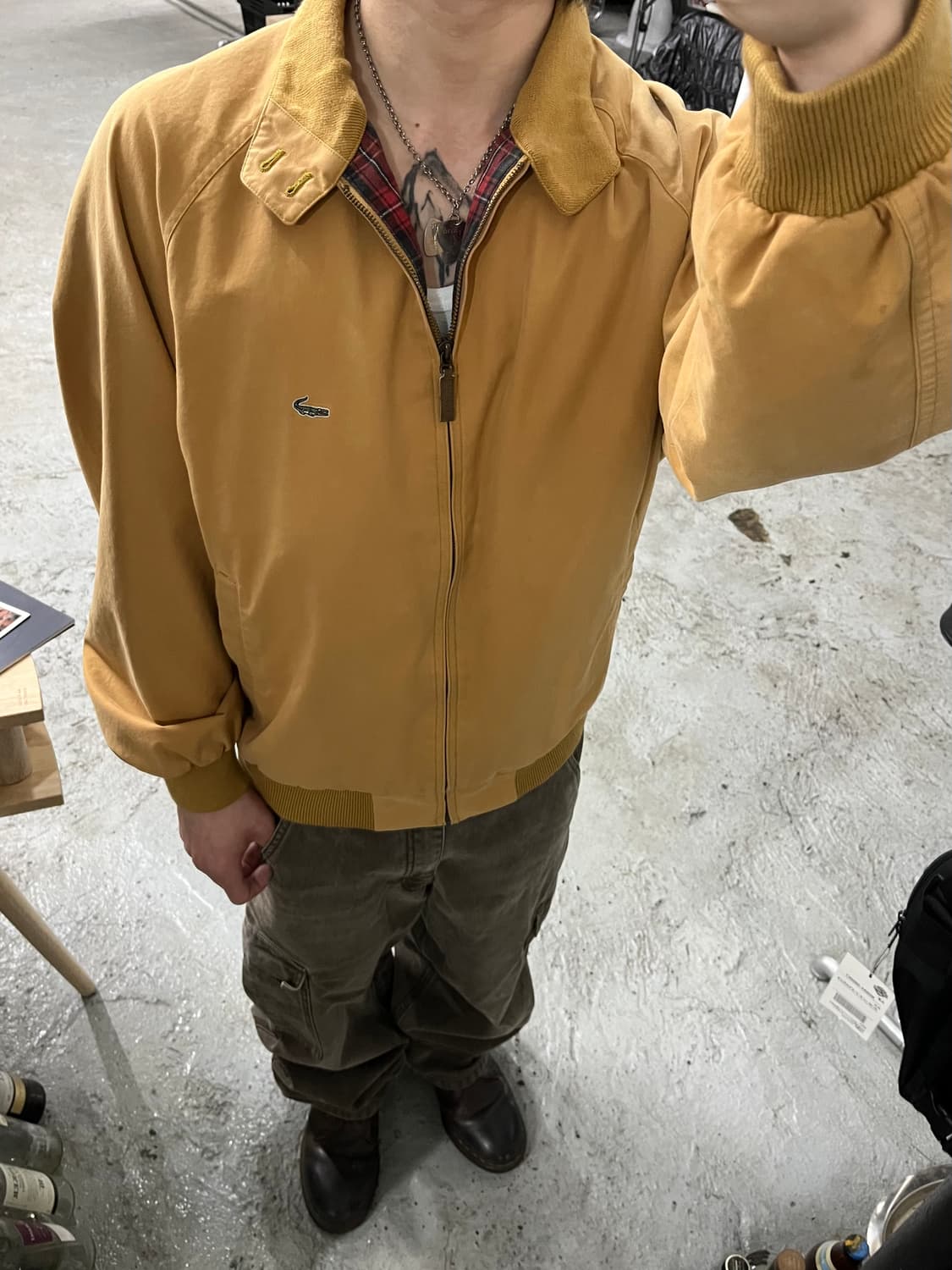 Crocodile harrington jacket 상품이미지3