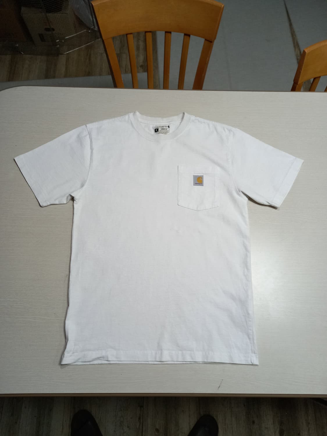 M95-L100 carhartt  반팔티셔츠 화이트 M-11 상품이미지1