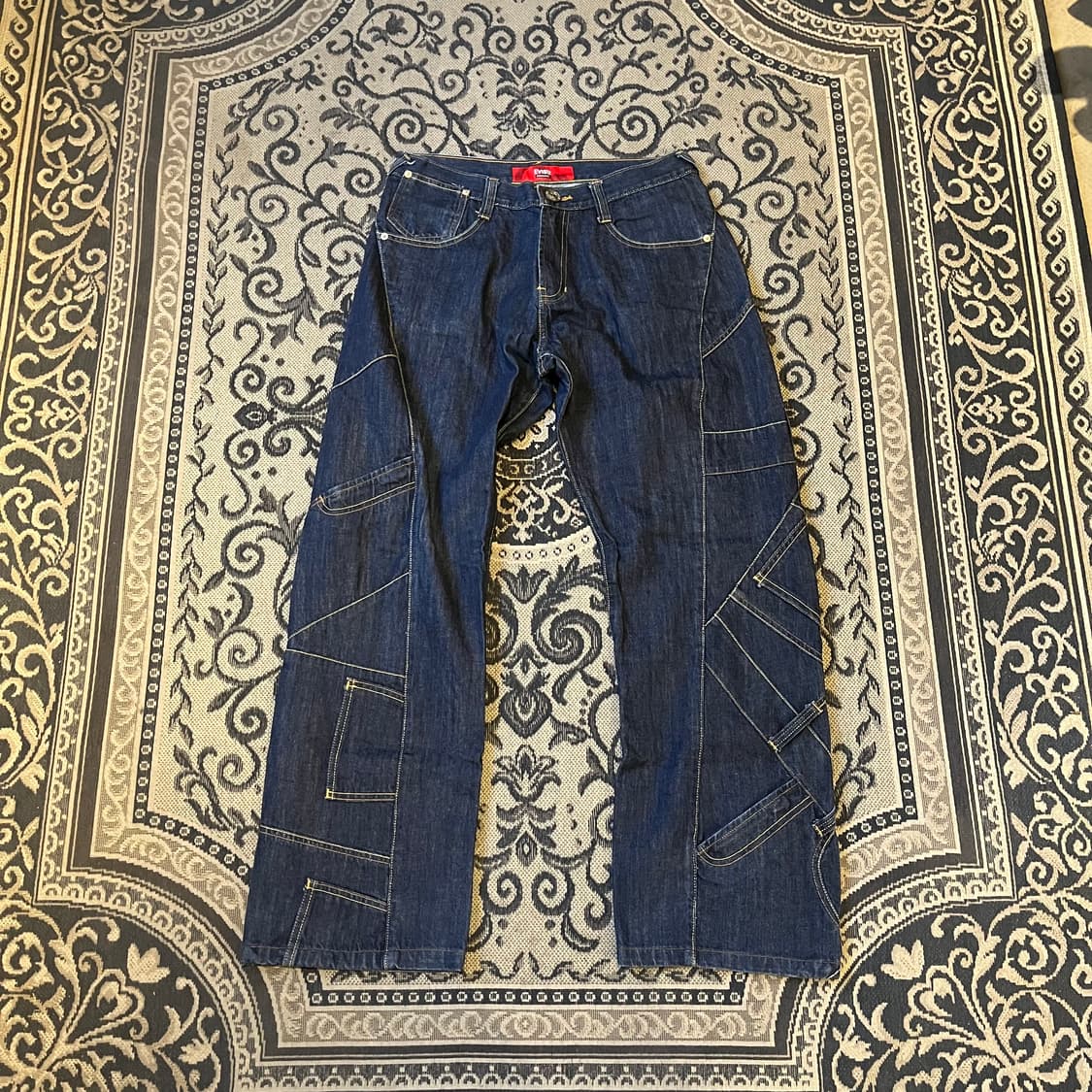 32 에비수 올드스쿨 카펜터 데님 팬츠W2468 상품이미지1