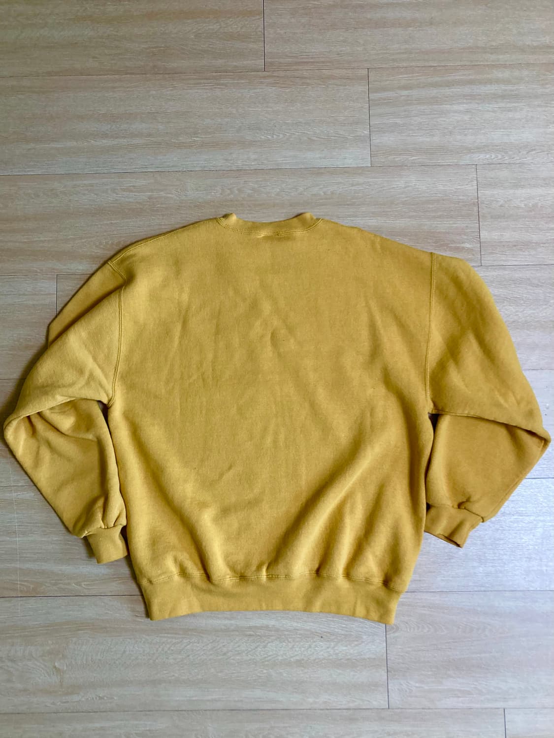 90s 러셀 스웻셔츠 옐로우 멕시코[L] 상품이미지2