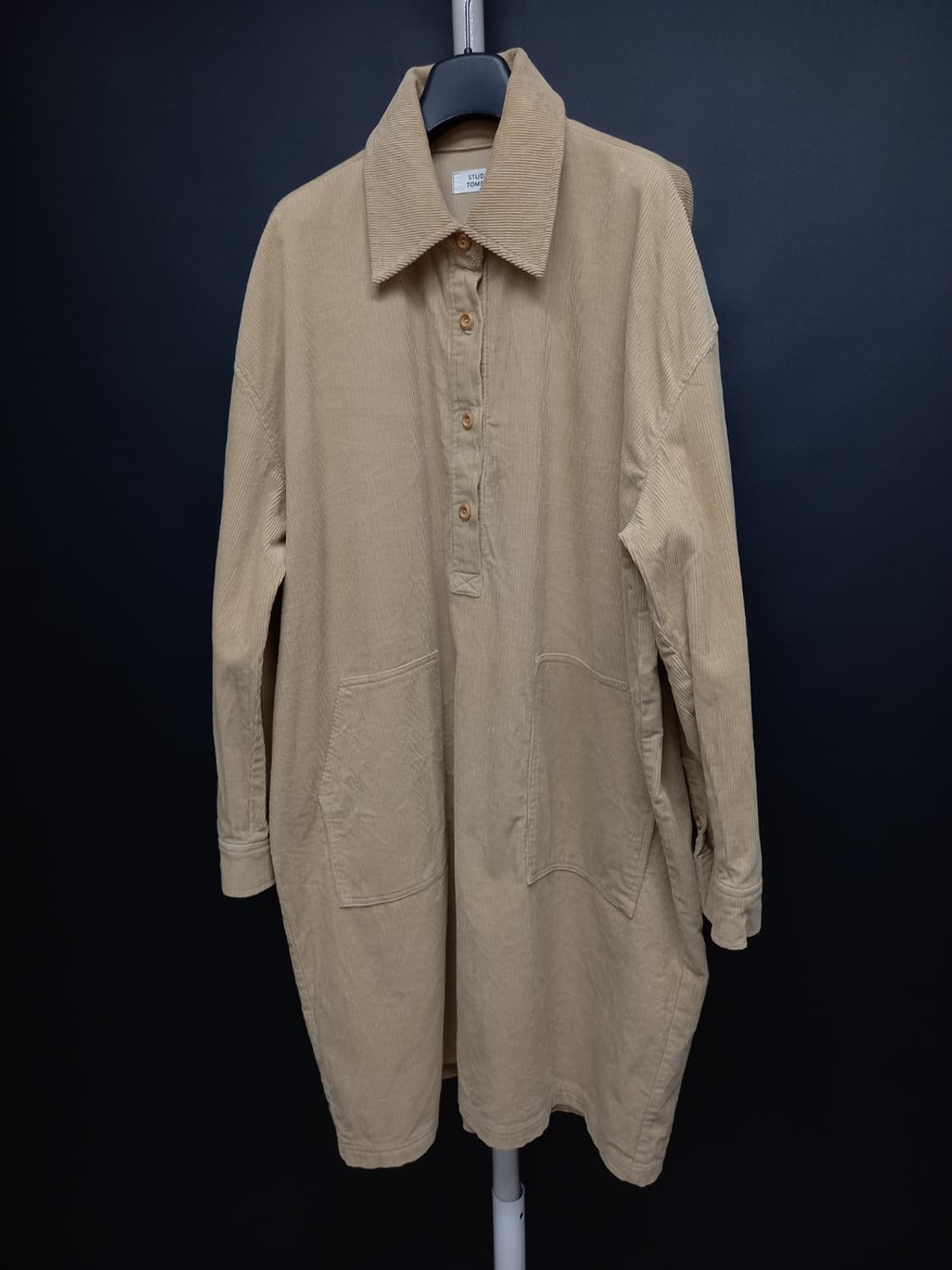 새 톰보이 코듀로이 골덴 롱 원피스 F 44-77 상품이미지3