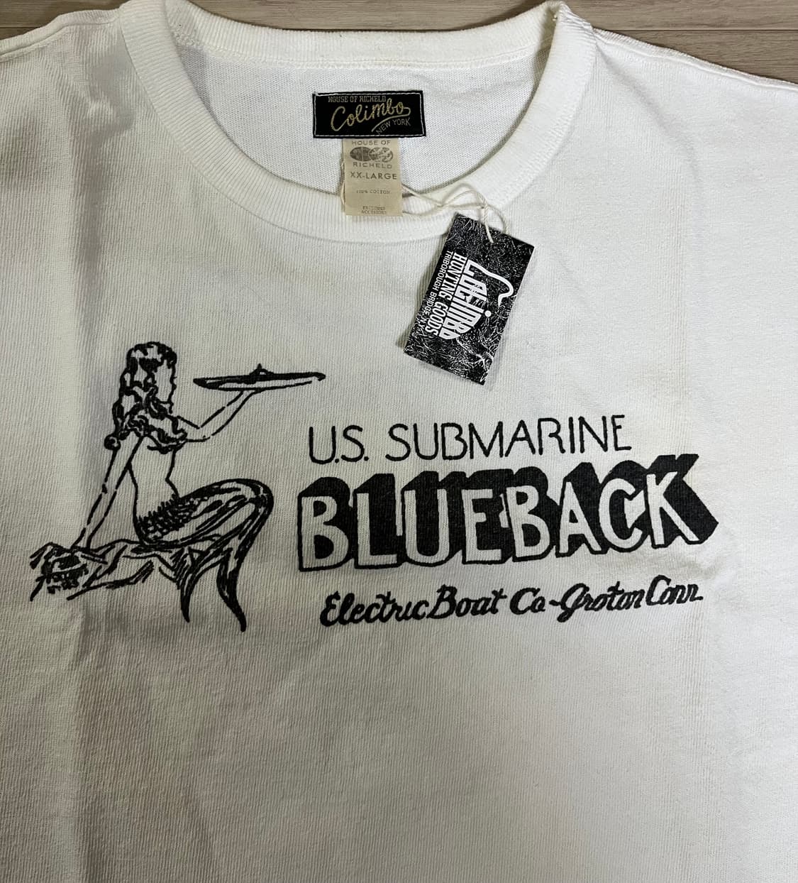 (COLIMBO)콜림보 반팔 티셔츠 USS Blueback  상품이미지2