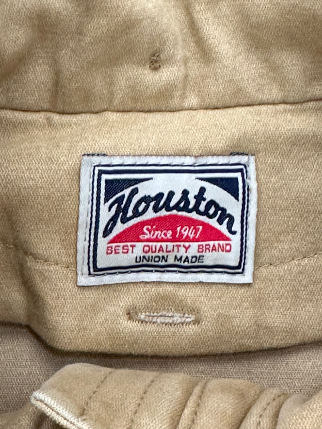 M)휴스턴 빈티지 마린 내셔널 베이지 코튼 자켓 상품이미지6