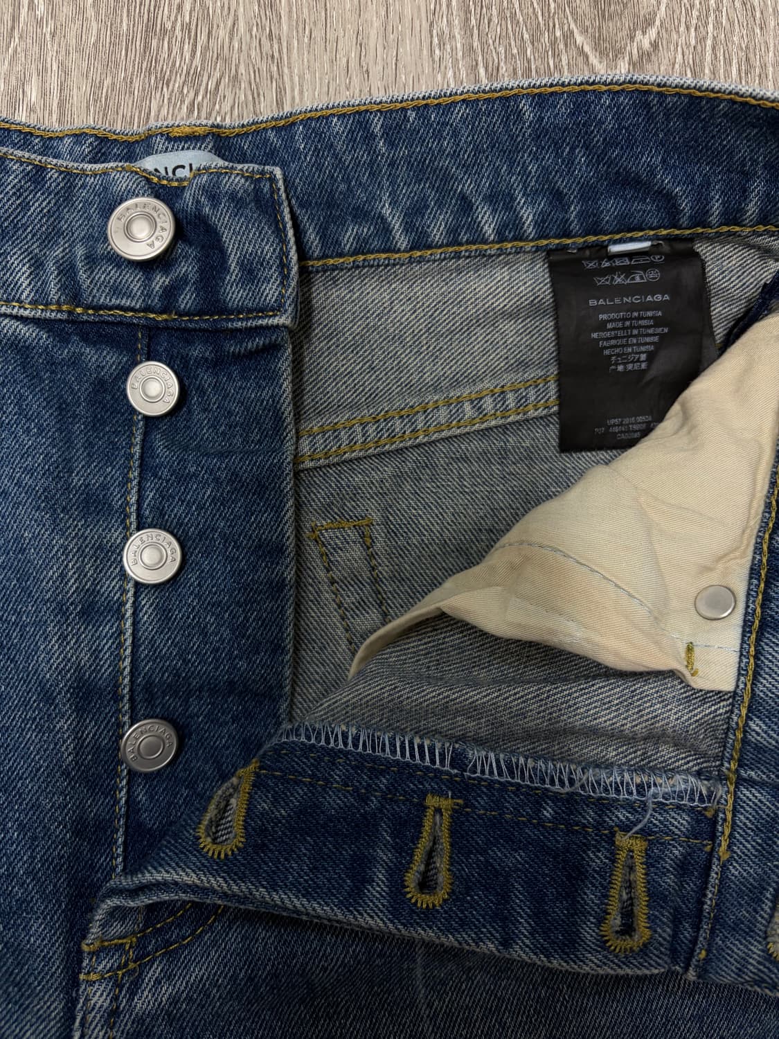 [Balenciaga] Released Hem Blue Jeans 상품이미지4