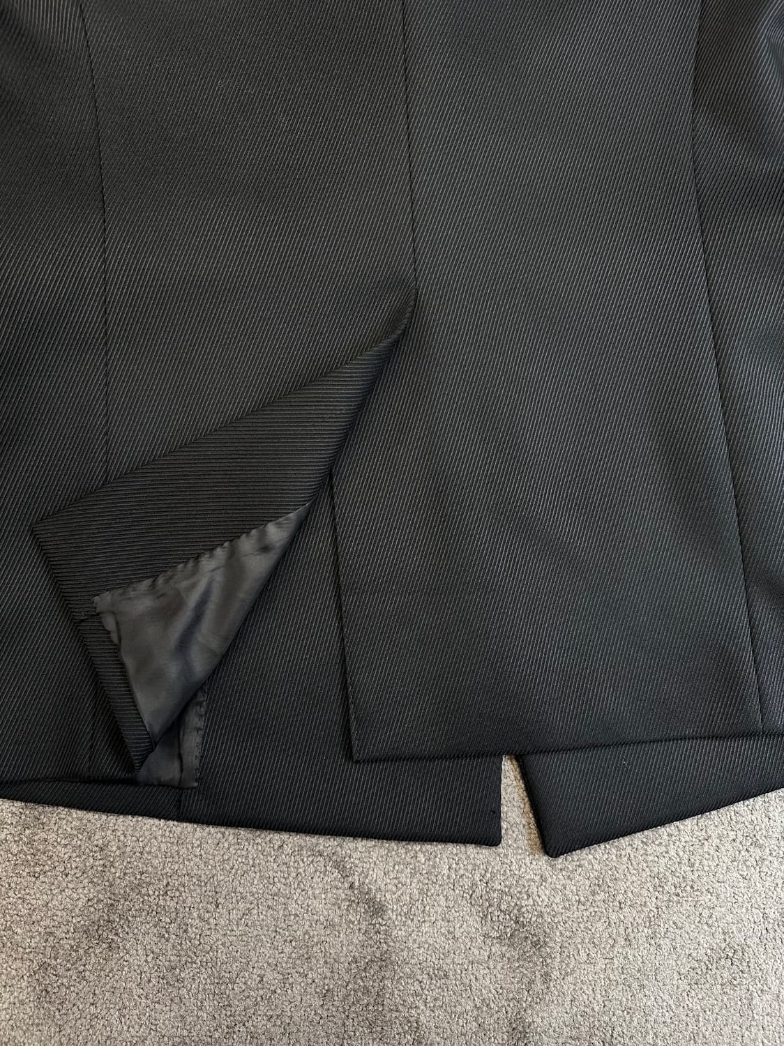 솔리드 옴므 블랙 더블 브레스트 블레이저 46 [L] 상품이미지3