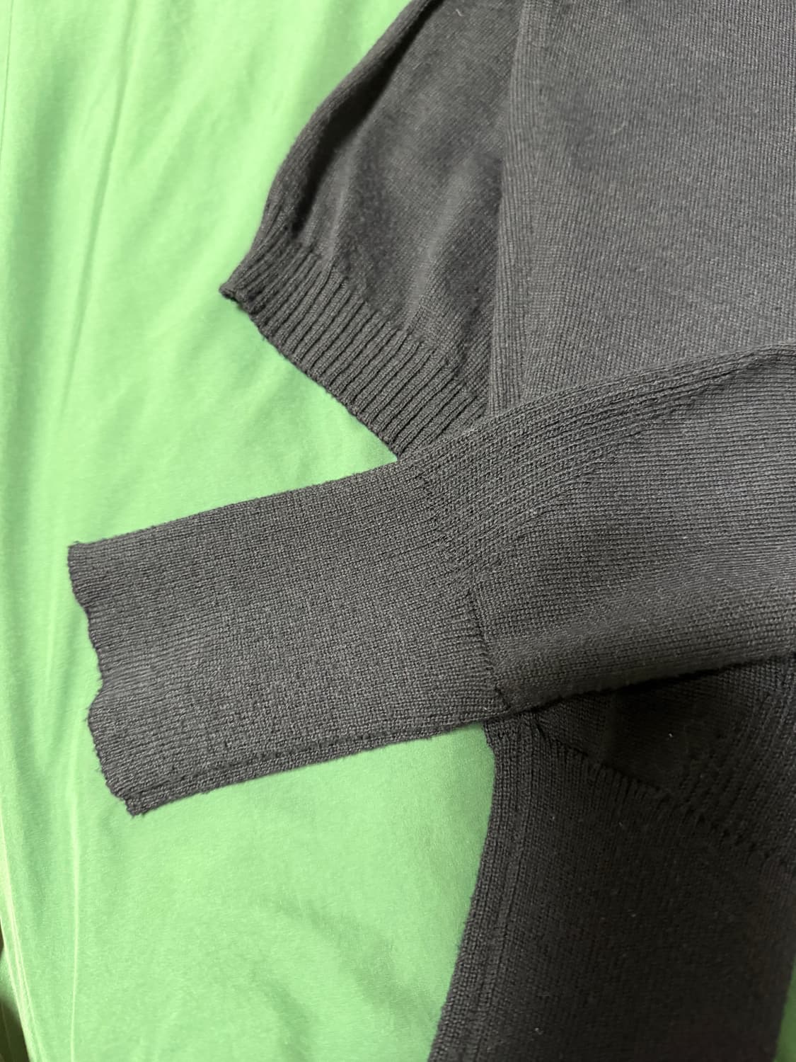 미스치프 니트집업 M 상품이미지4