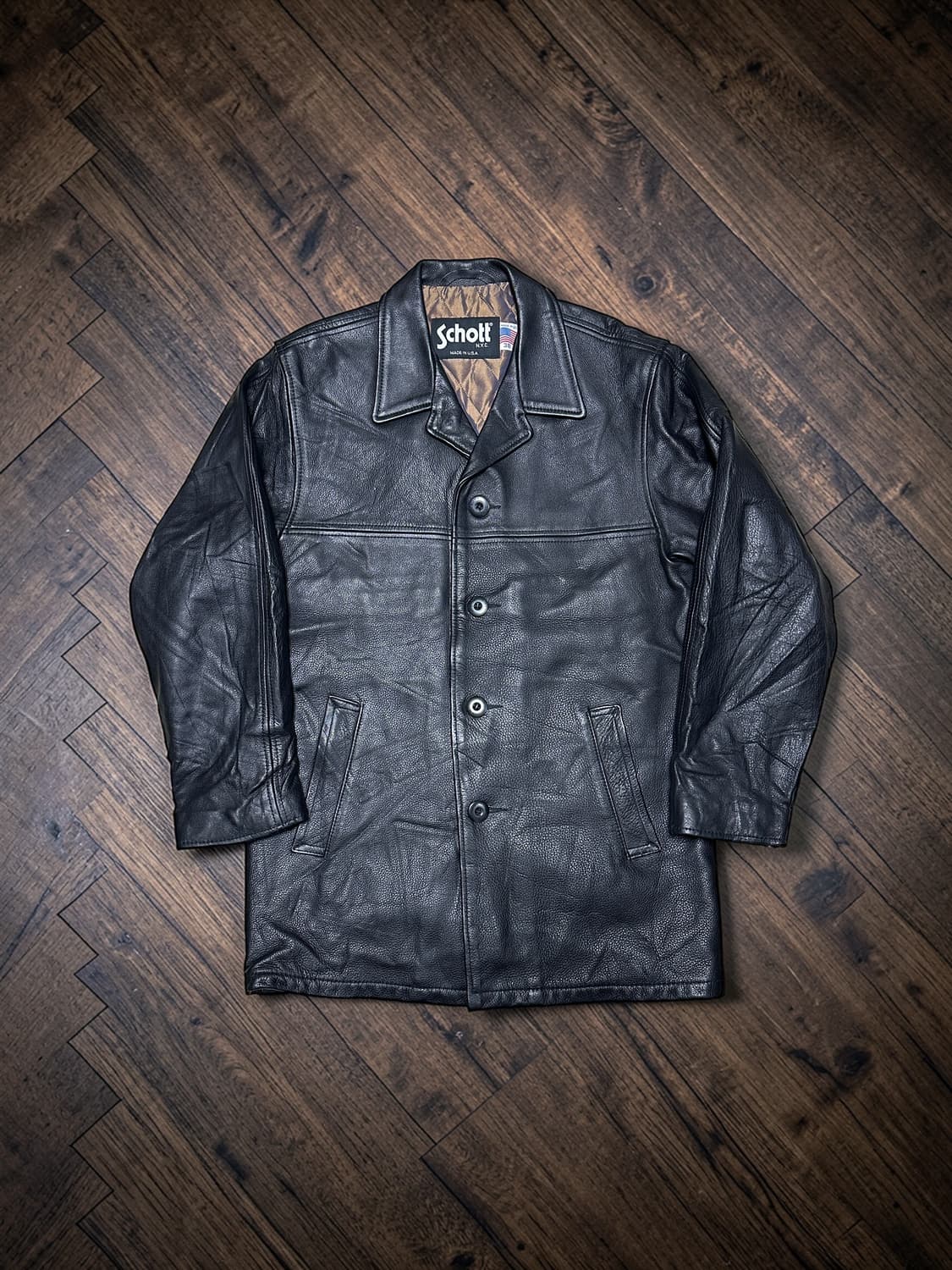 SCHOTT nyc 레더 카코트 자켓 811 상품이미지1