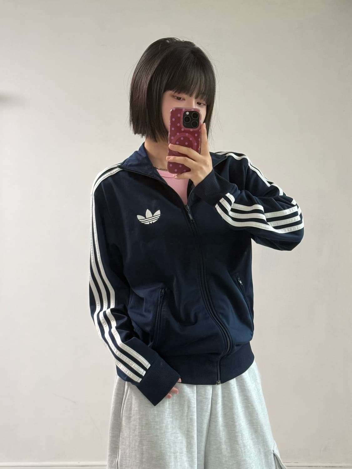 아디다스 네이비 구파 져지 상품이미지3