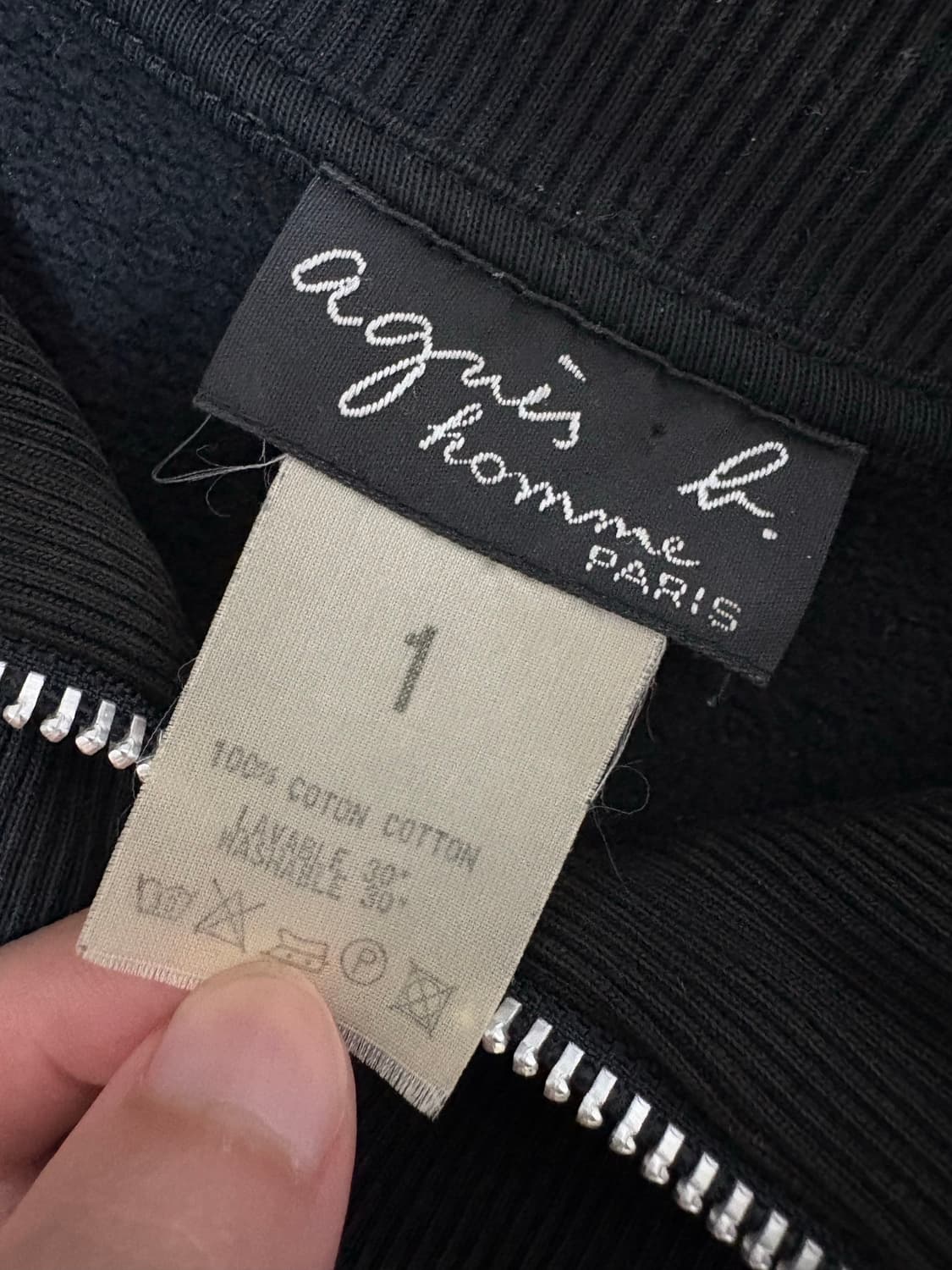 90s 아네스베 선페이딩 풀집업 자켓 상품이미지3