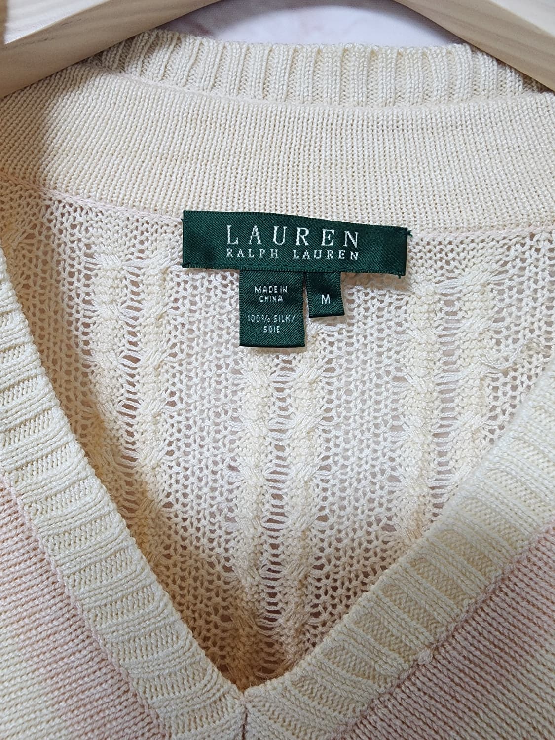 로렌 랄프로렌  브이넥 니트 상품이미지5