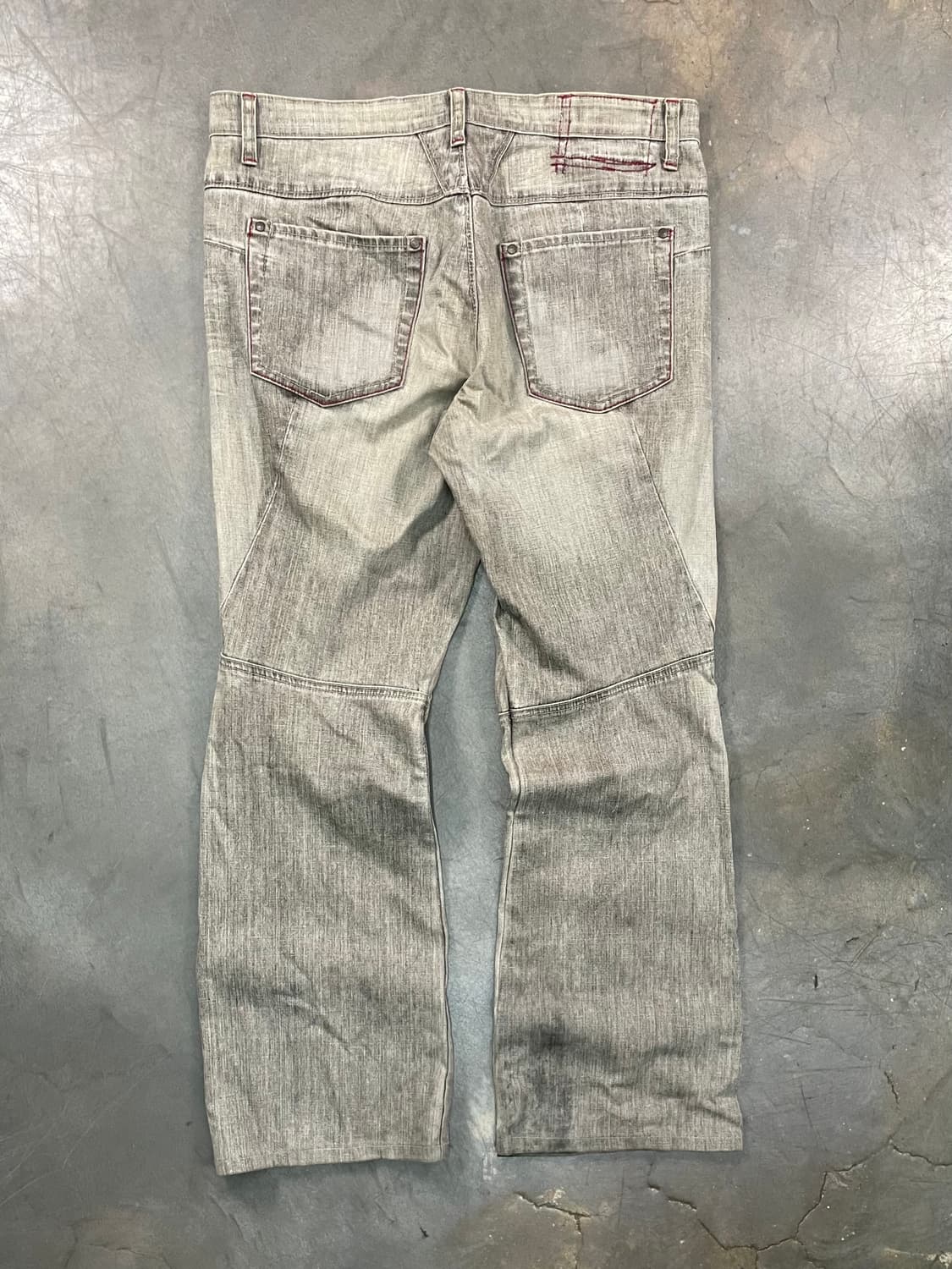 00s 재팬 마리떼 프랑소와저버 플레어 데님 팬츠 상품이미지4