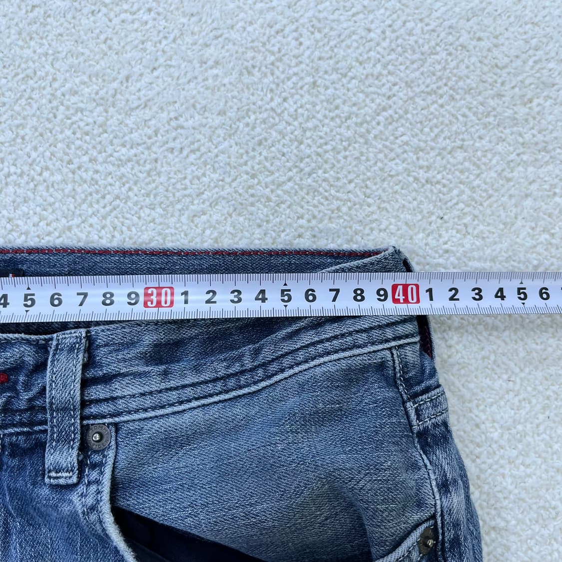 32 타미힐피거 일자핏 데님 청바지 0330M 상품이미지5