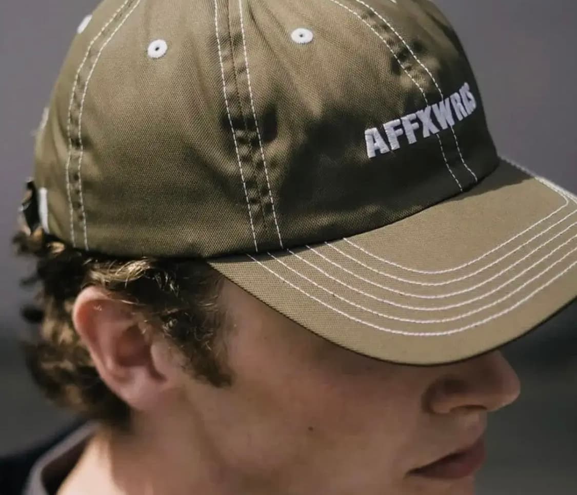 [OS] Affix 어픽스 Affxwrk 카키 캡 모자 상품이미지1