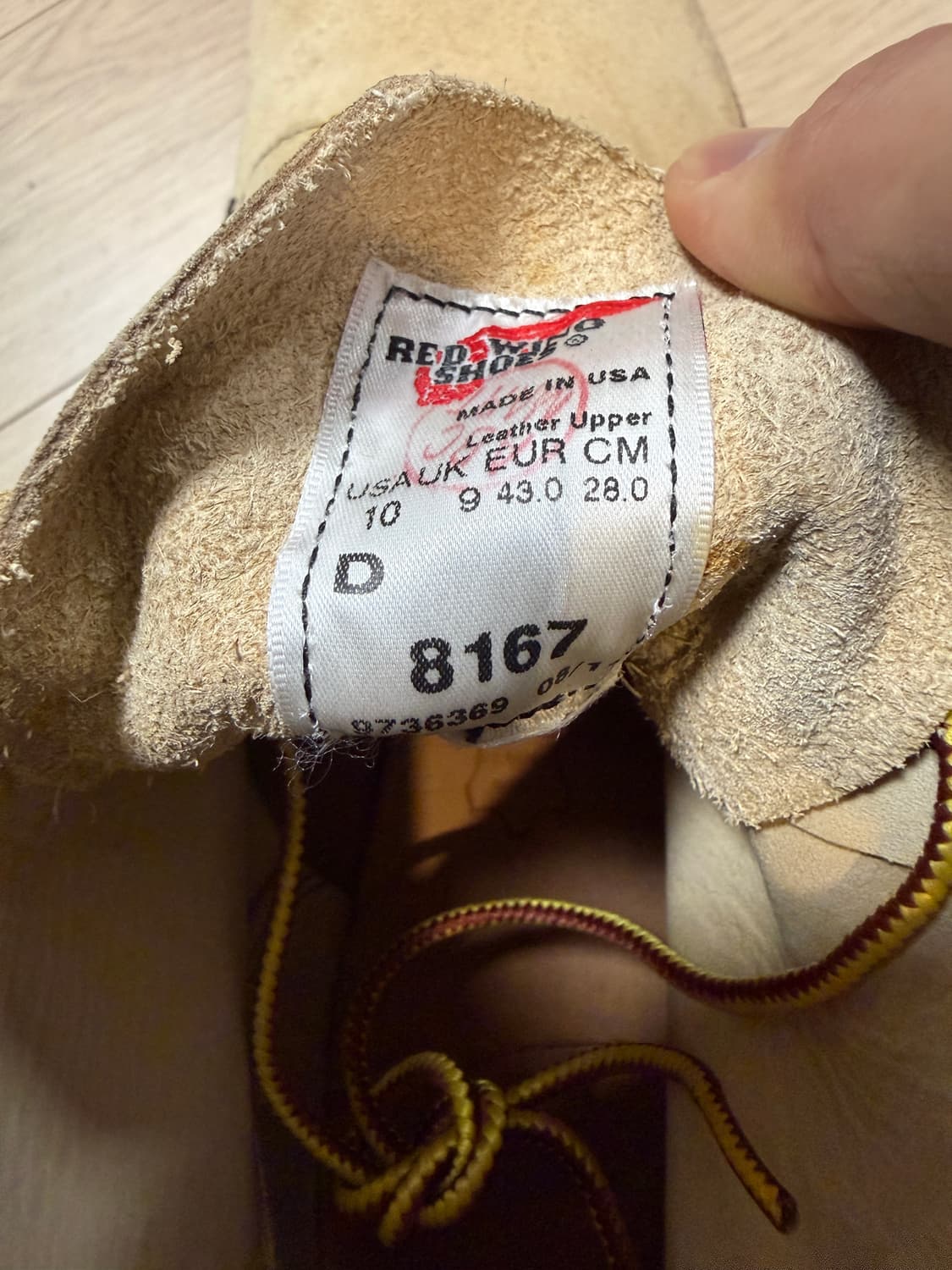 레드윙 라운드토 8167 호손 애빌린 상품이미지9