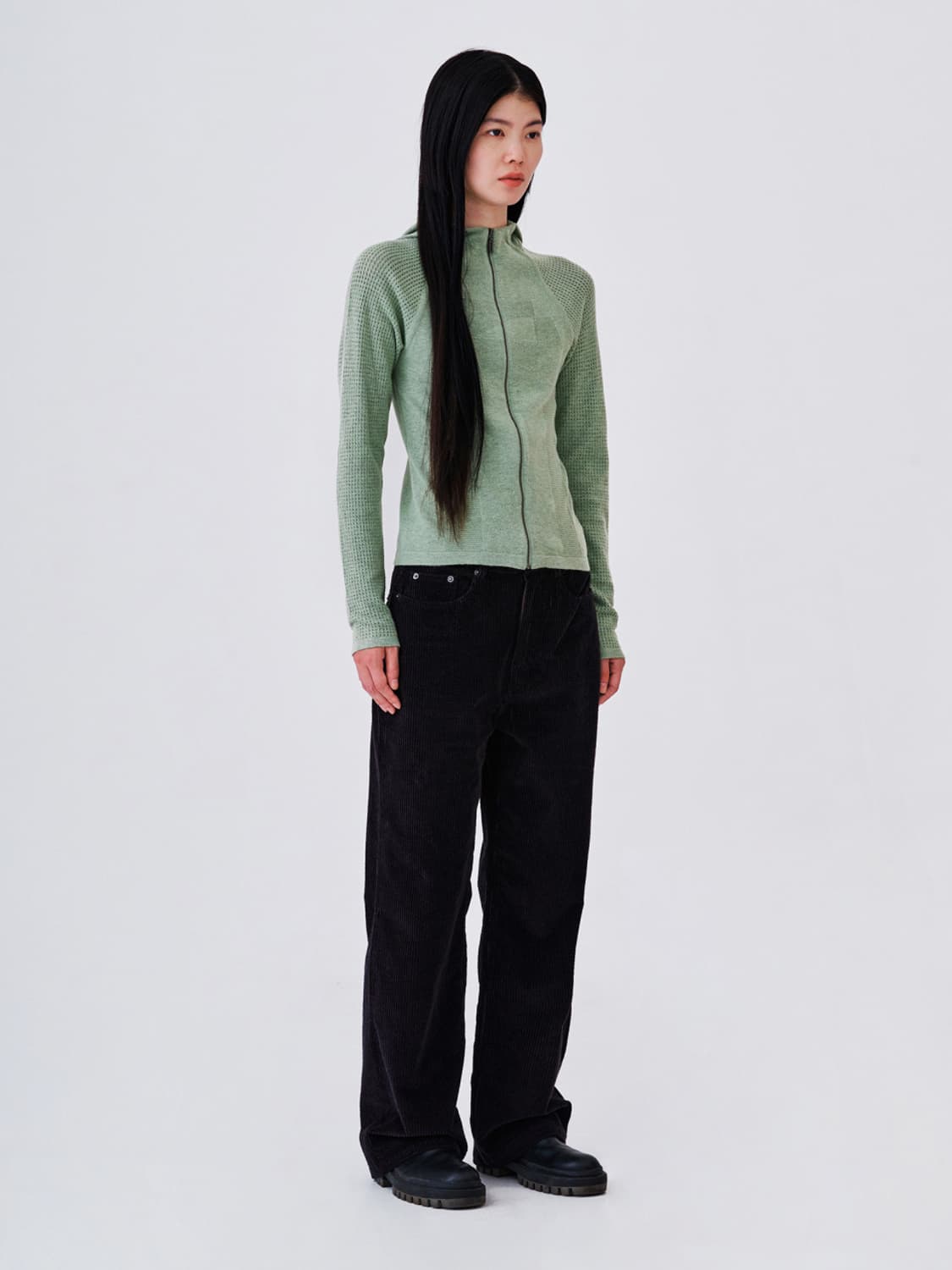 WELLBEING EXPRESS Sports Knit Hoodie 상품이미지5