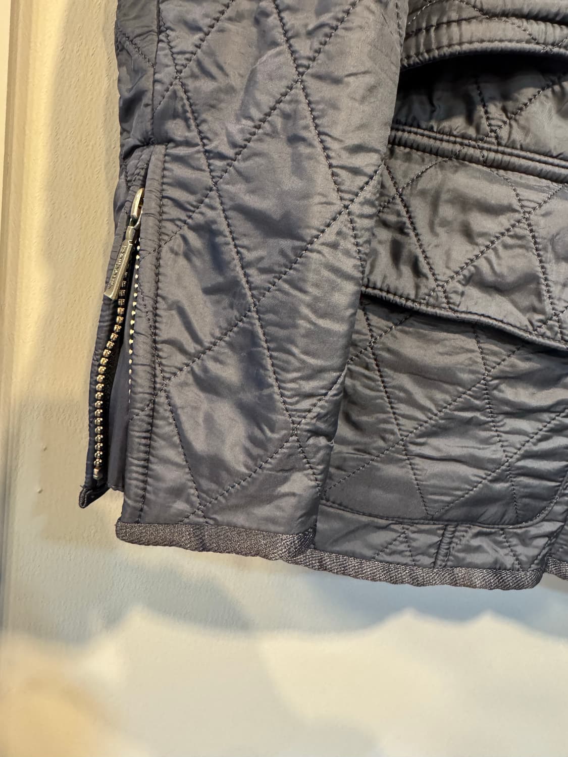 바버 퀄팅 자켓 상품이미지2