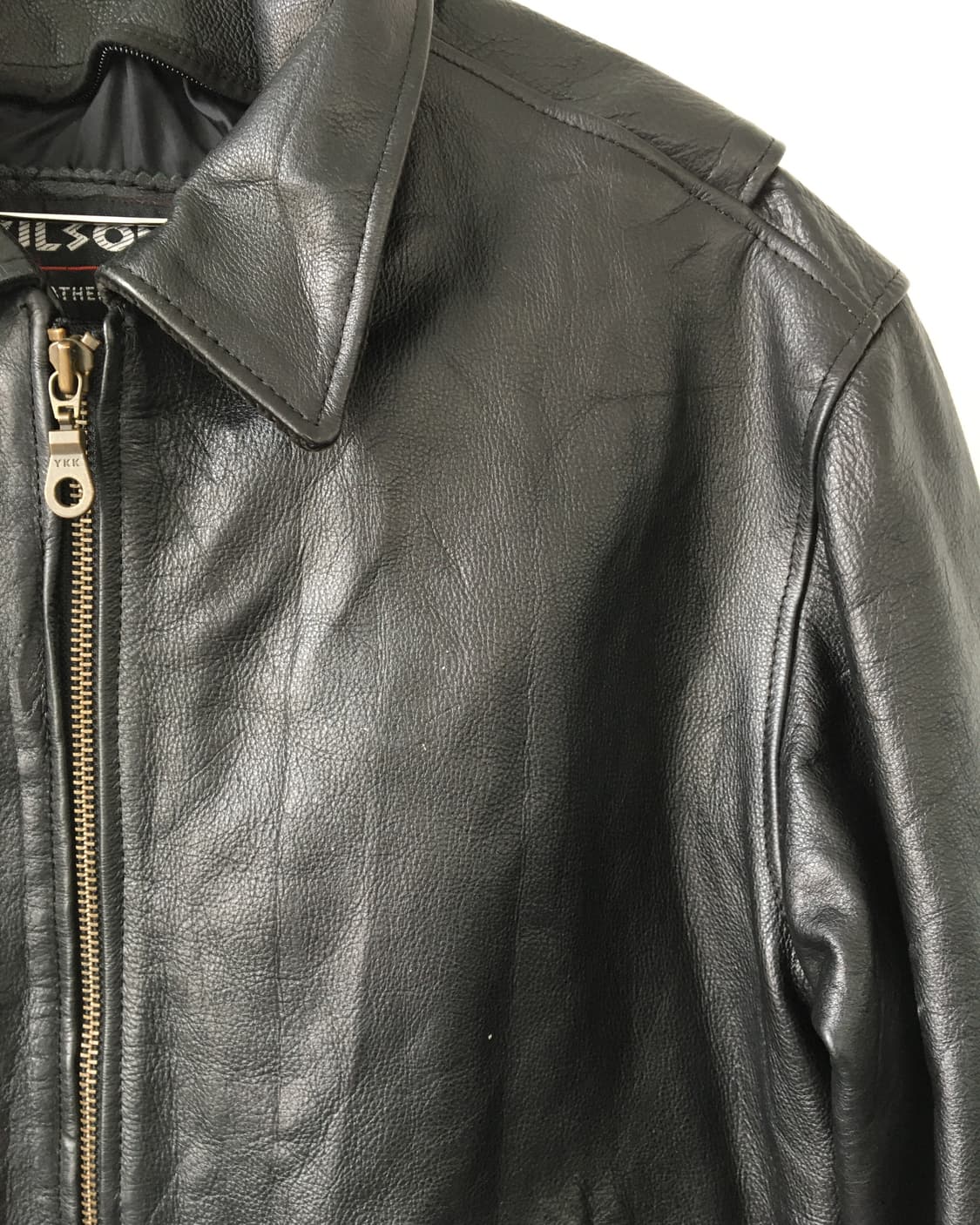 Over fit leather jacket 상품이미지6