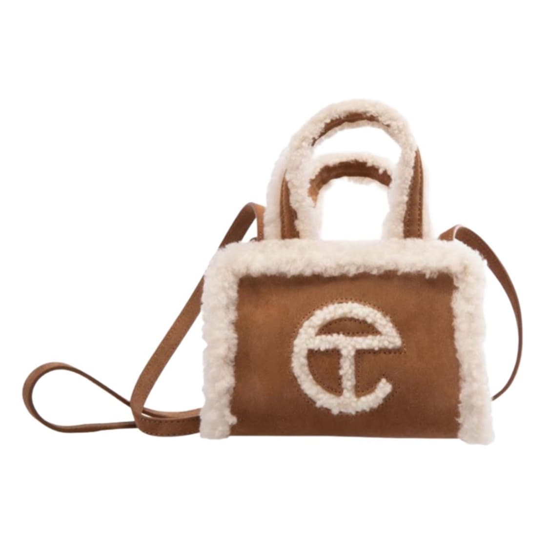 텔파 x 어그 스몰 쇼핑백 체스트넛 상품이미지1