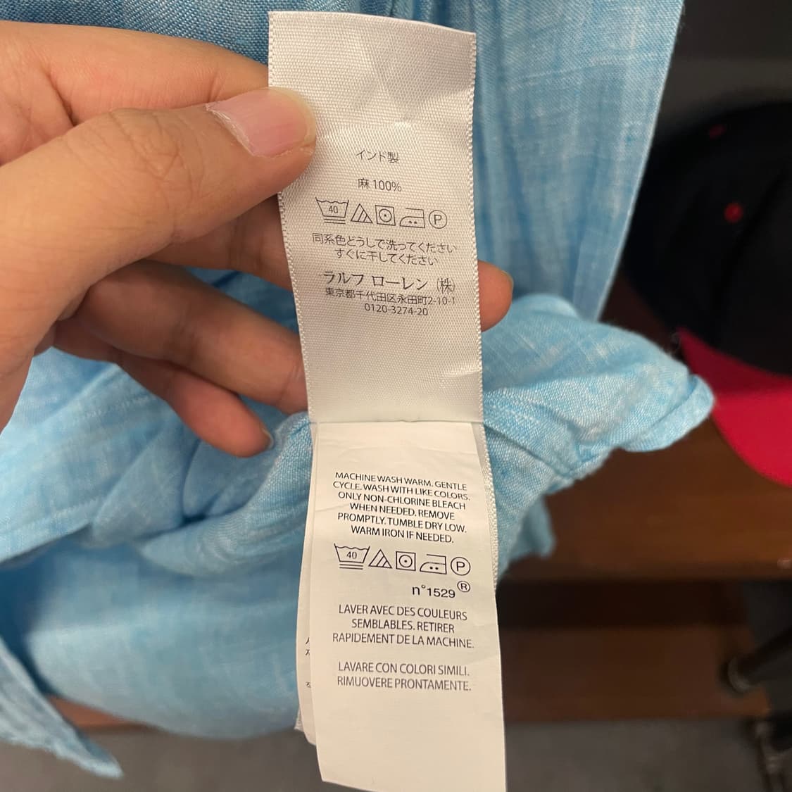 폴로 랄프로렌 신형 모델 린넨 셔츠 상품이미지9