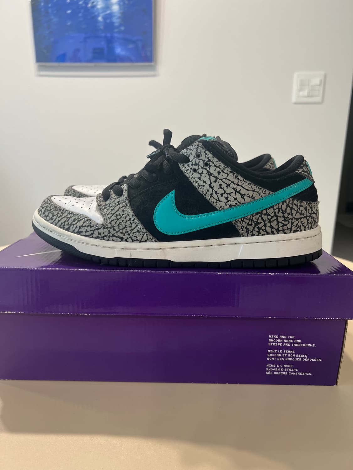 나이키 SB 덩크 로우 아트모스 제이드 275 상품이미지2