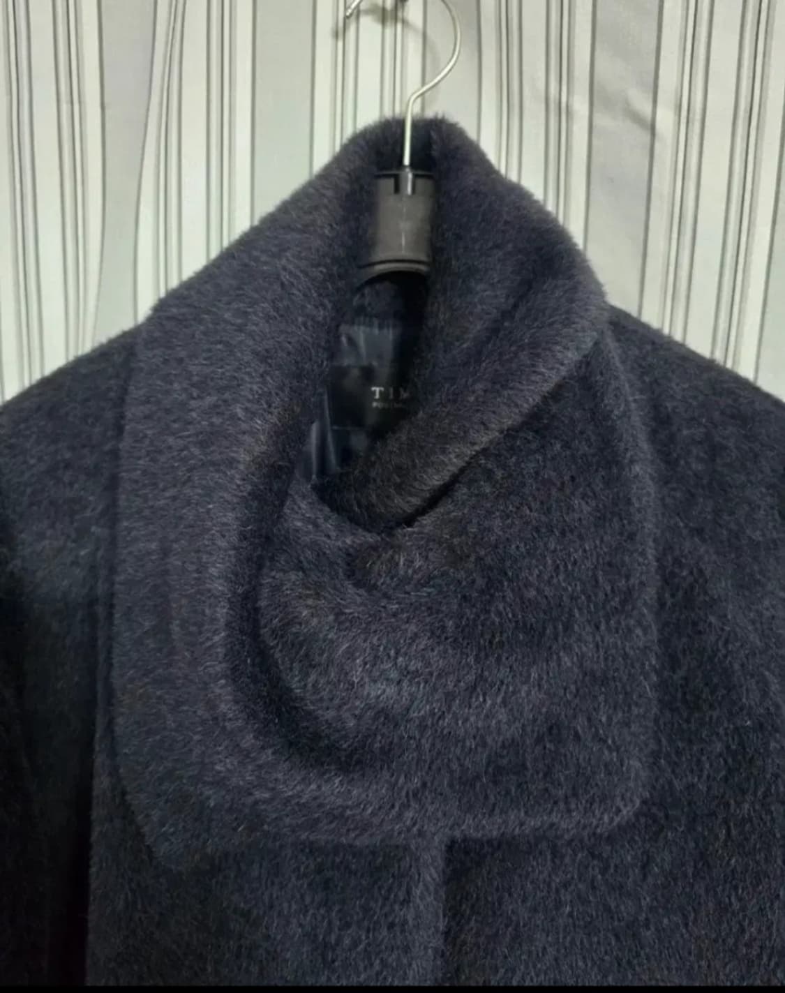 (82-94-160) [TIME] 타임 알파카 여성순모코트(55) 상품이미지4