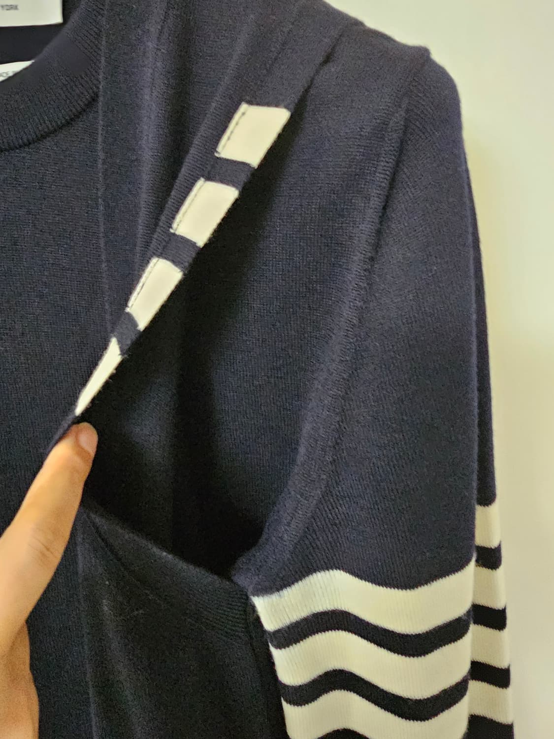 톰브라운 메리노울 레이어드 가디건(2/100/새상품급) 상품이미지4