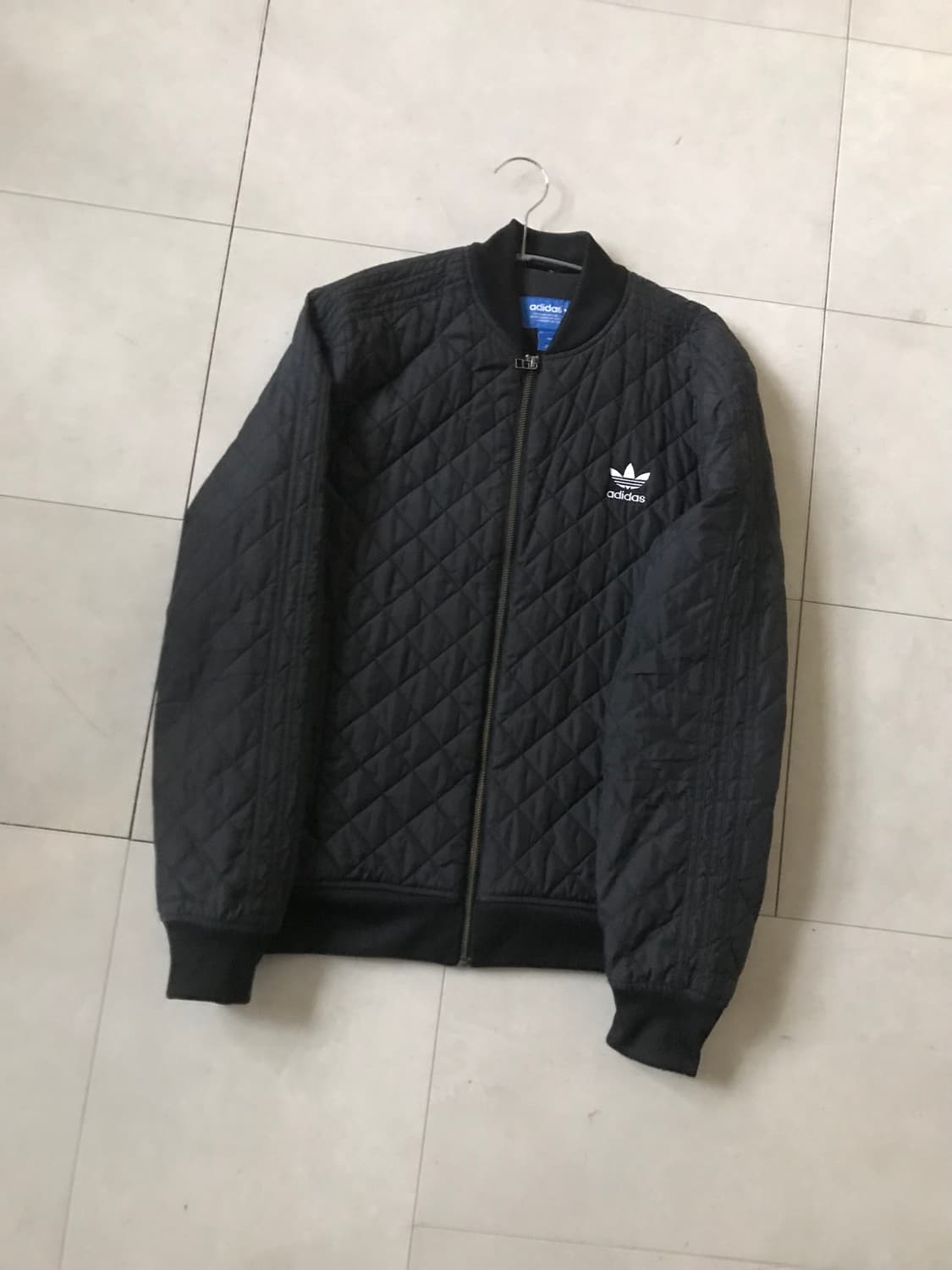 아디다스 블랙 삼선 패딩 상품이미지7