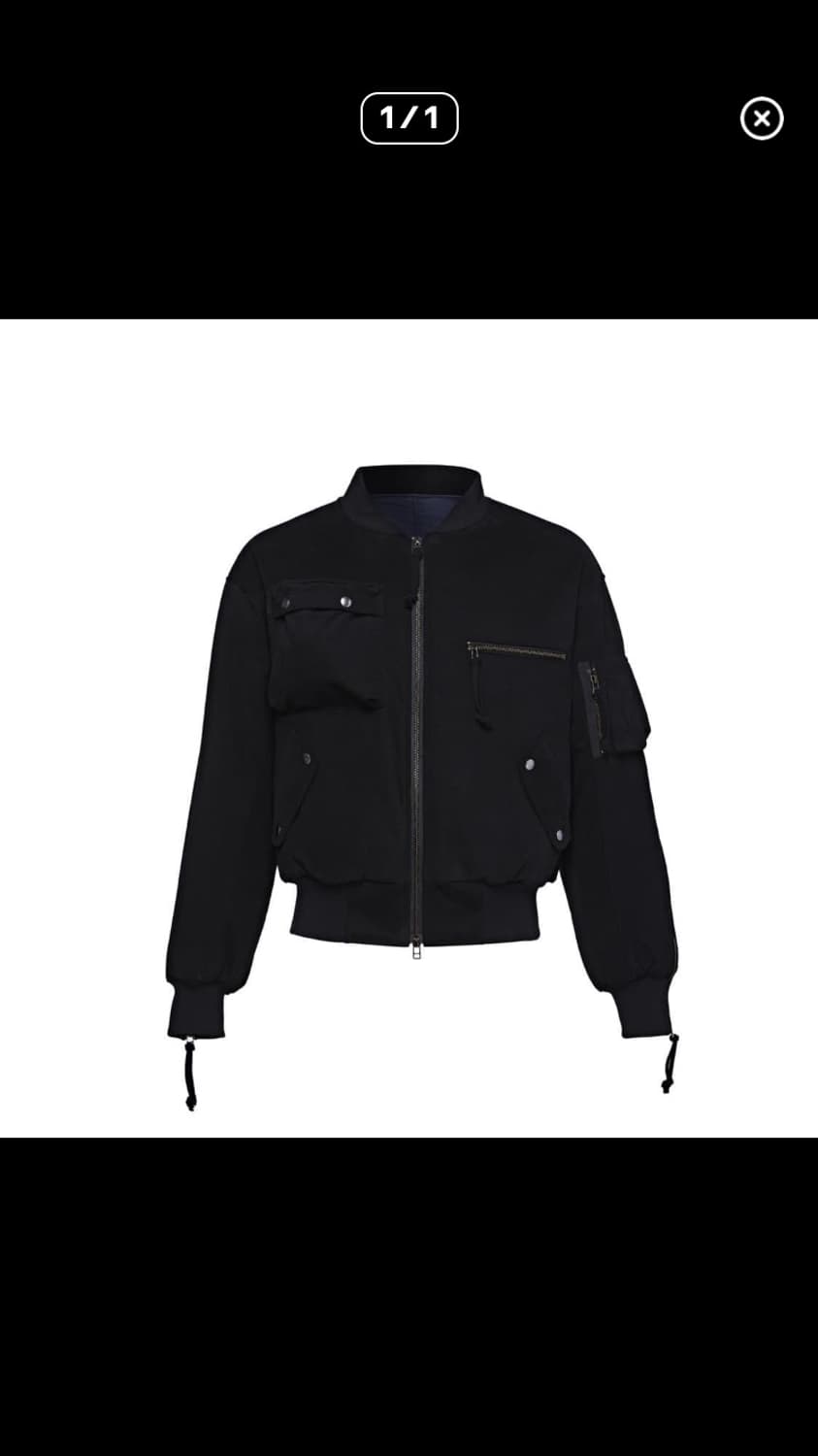 그레일즈 앤티크 멀티지퍼 봄버 상품이미지1