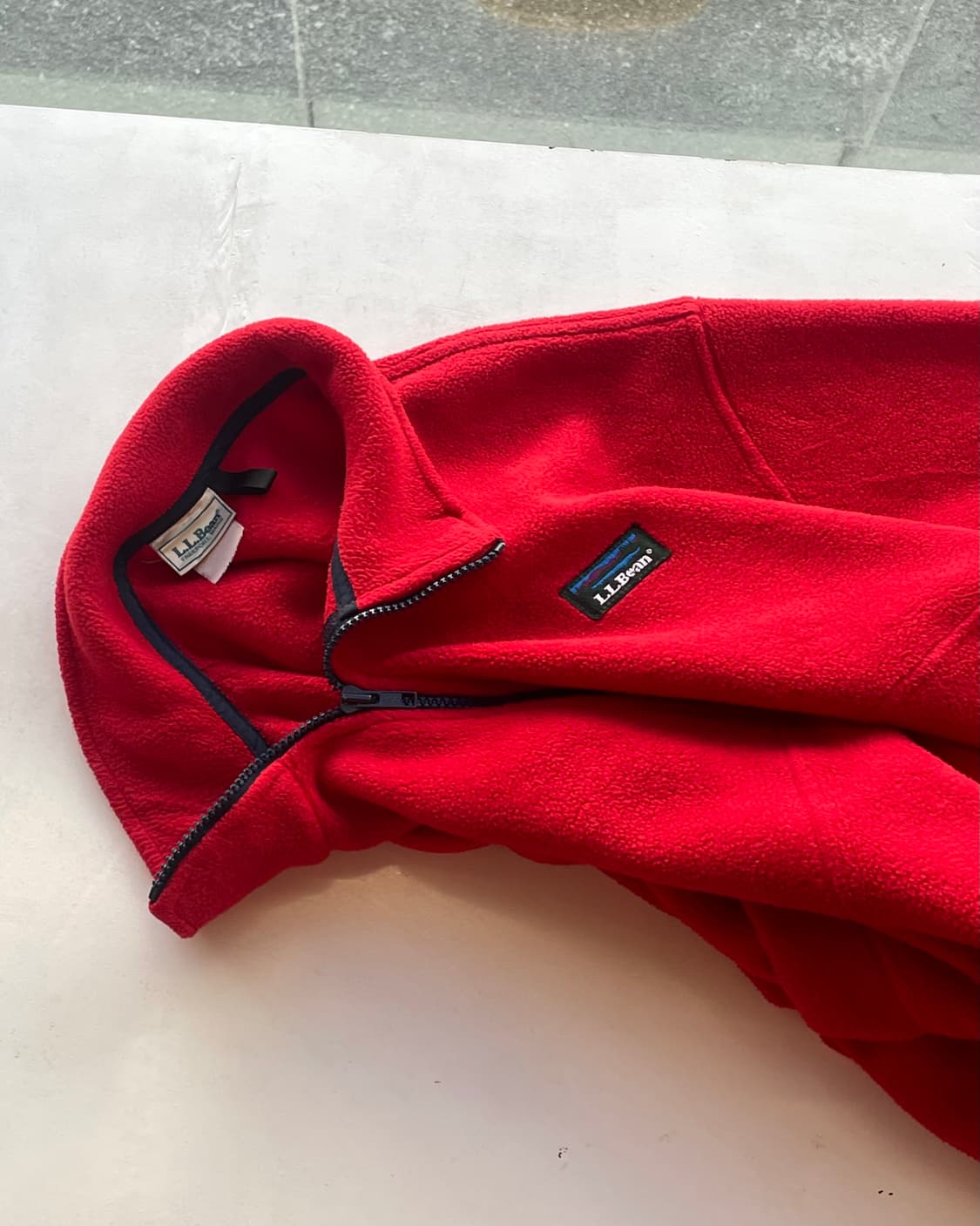 90‘s USA LL Bean Half-zip Fleece 엘엘빈 플리스 상품이미지5