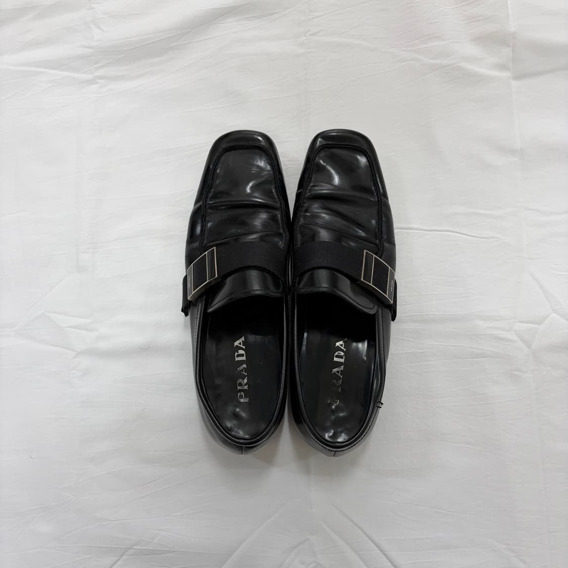 [백화점 바잉] 프라다 스퀘어 토 버클 로퍼 (270) 상품이미지5