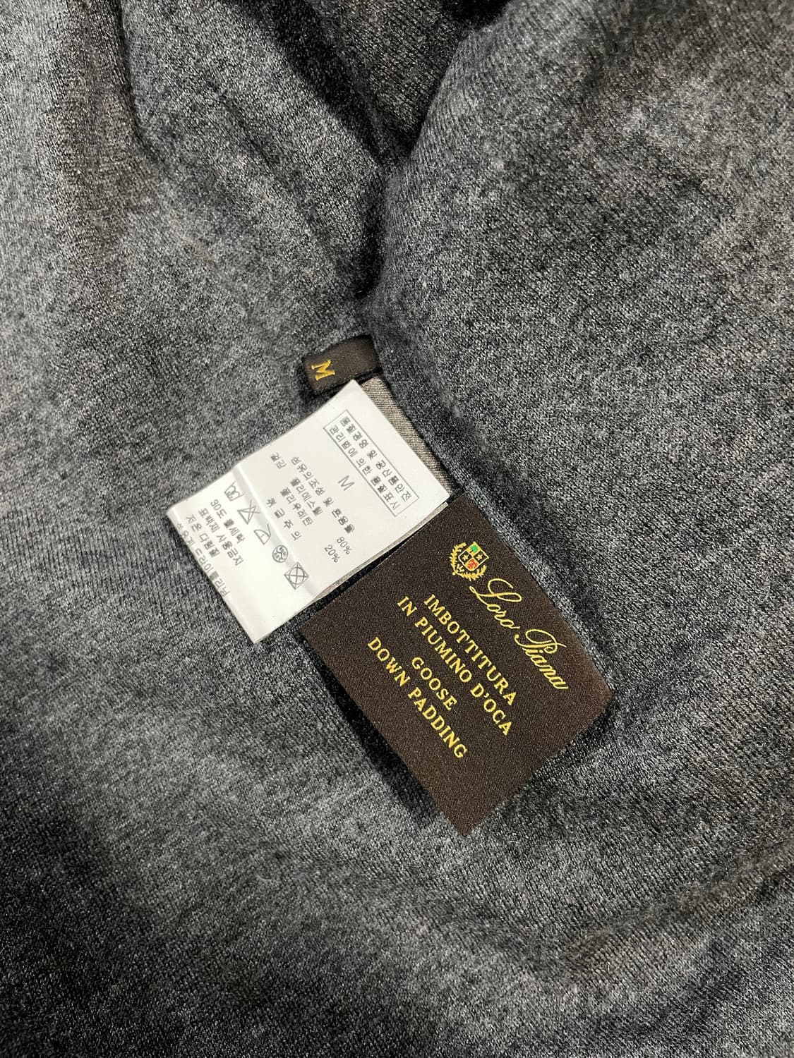 로로피아나 스톰시스템 디태처블 구스다운 패딩 블루종 세트 상품이미지9