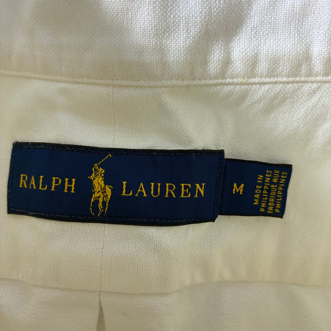 Polo  폴로 랄프로렌 자수 코튼 신형 화이트 셔츠  상품이미지4