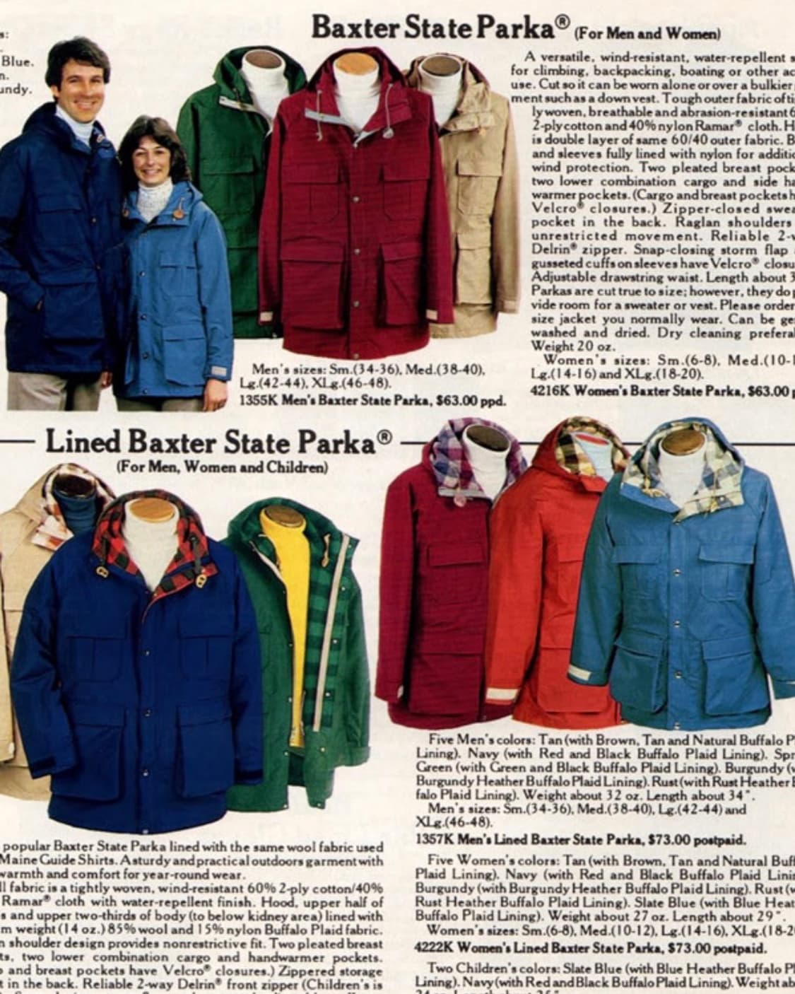 엘엘빈 80s USA 백스터 파카 상품이미지2