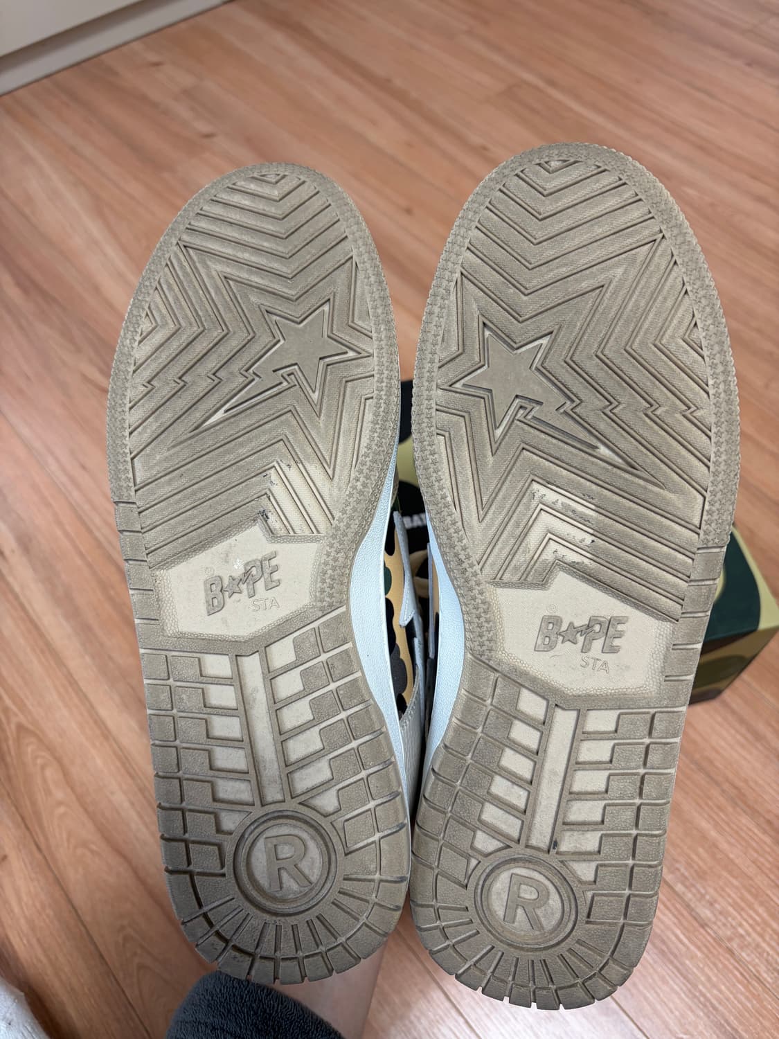 [280] 베이프 SK8 스타 베이지 상품이미지8