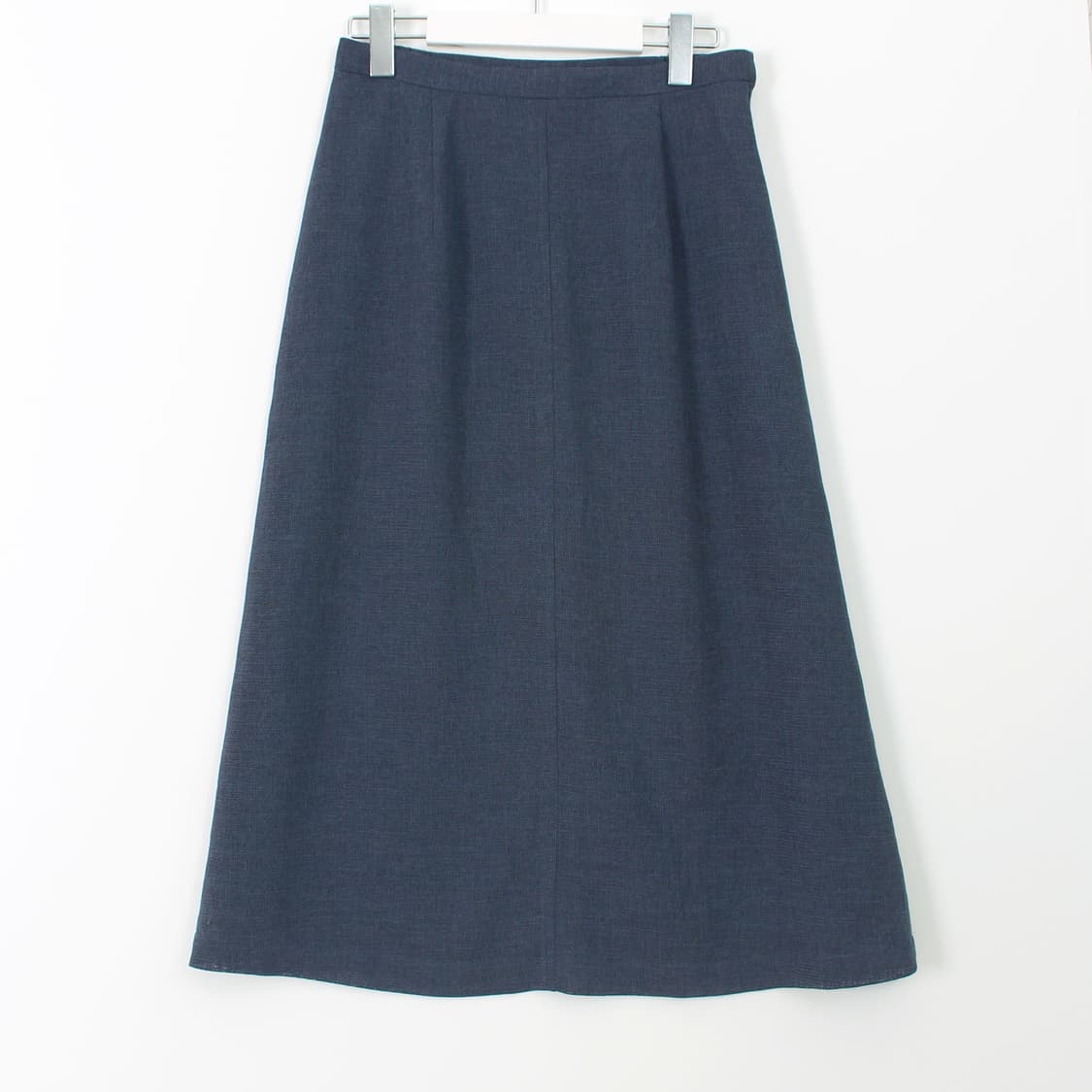 일본 빈티지 네이비 블루 여름 드레스 블라우스 스커트 셋업 투피스 상품이미지8