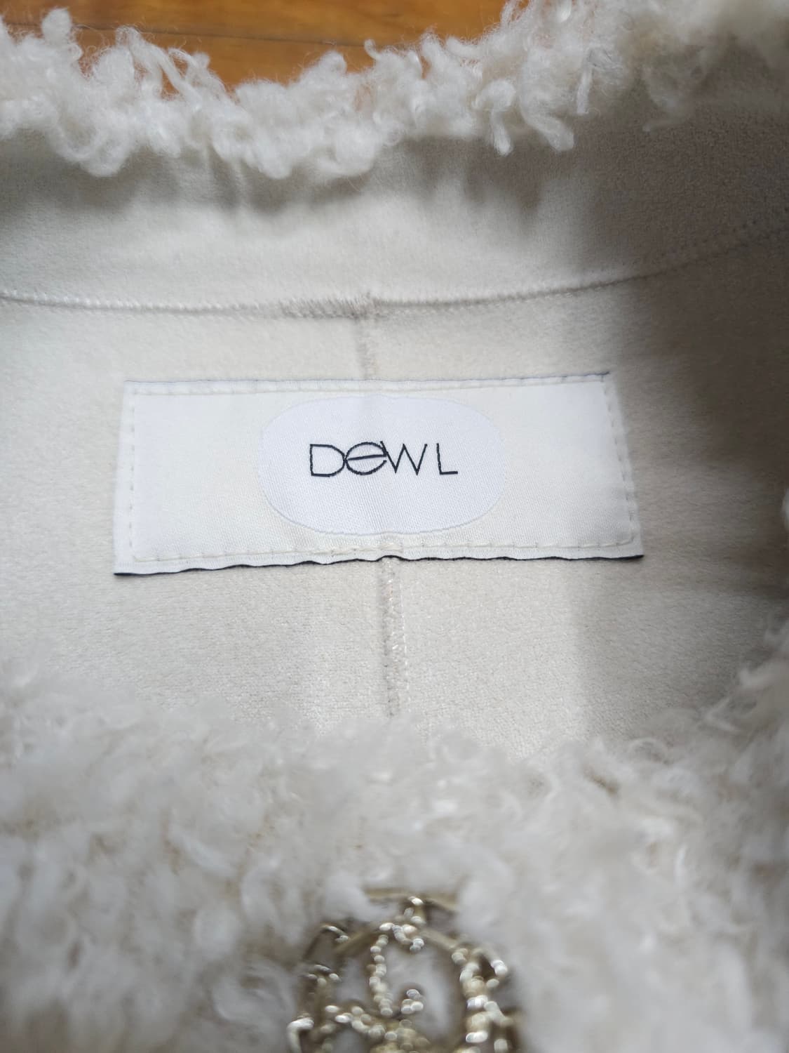 듀엘 아이보리 부클레 숏 자켓 상품이미지5