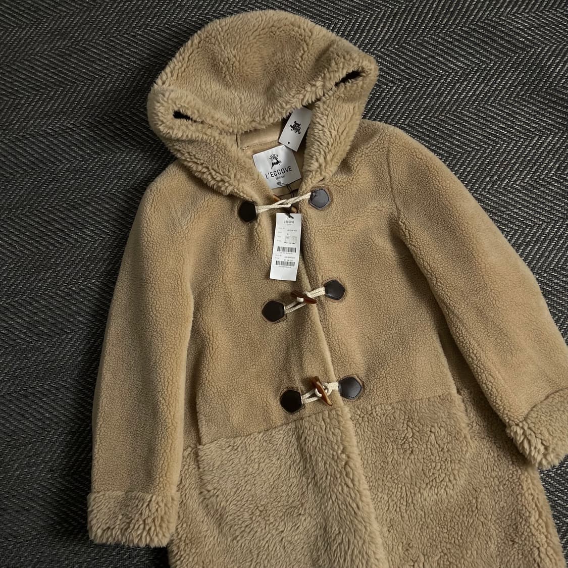 빈티지 우먼스 쉐르파 더플 코트y 3289 상품이미지1