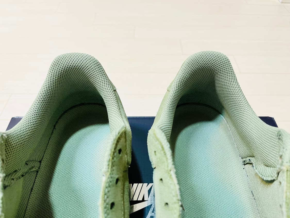 나이키 에어포스 280 사이즈 누벅 그린 중고. 세무 스웨이드 상품이미지4