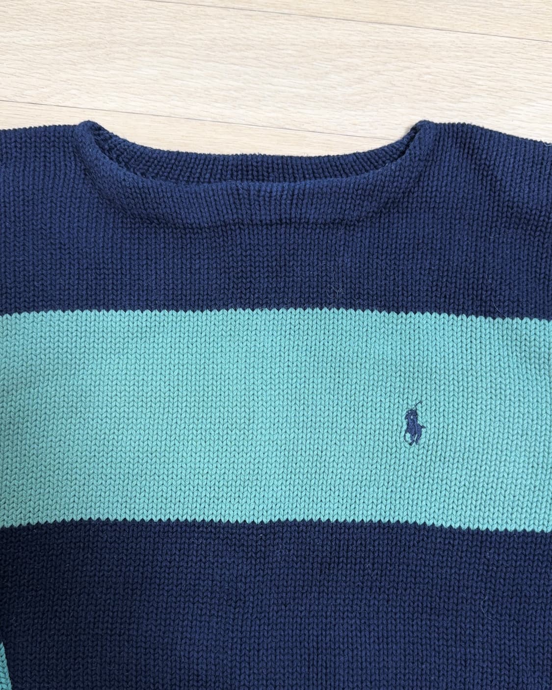 폴로 면 니트 상품이미지2