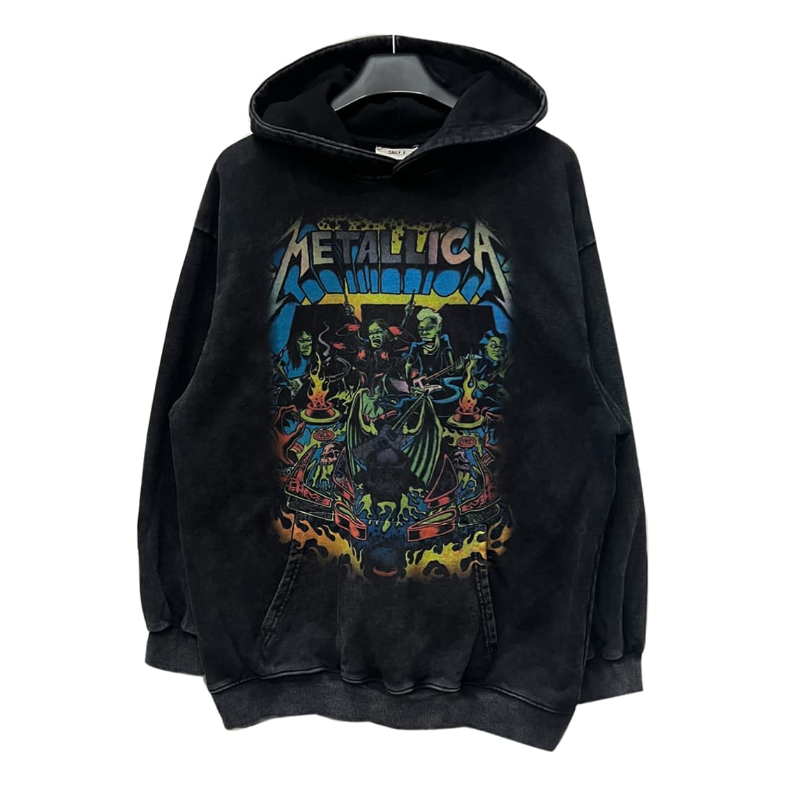 VTG 빈티지 메탈리카 피그먼트 후드티 FREE 상품이미지1
