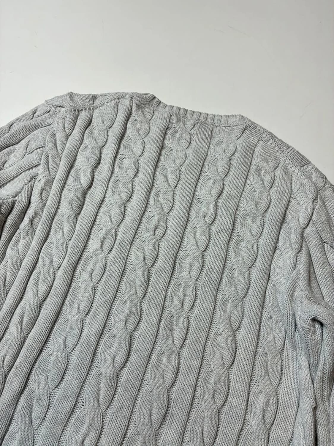 폴로 랄프로렌 시그니처 큐알 신형 포니 케이블 니트 PN8768 상품이미지5