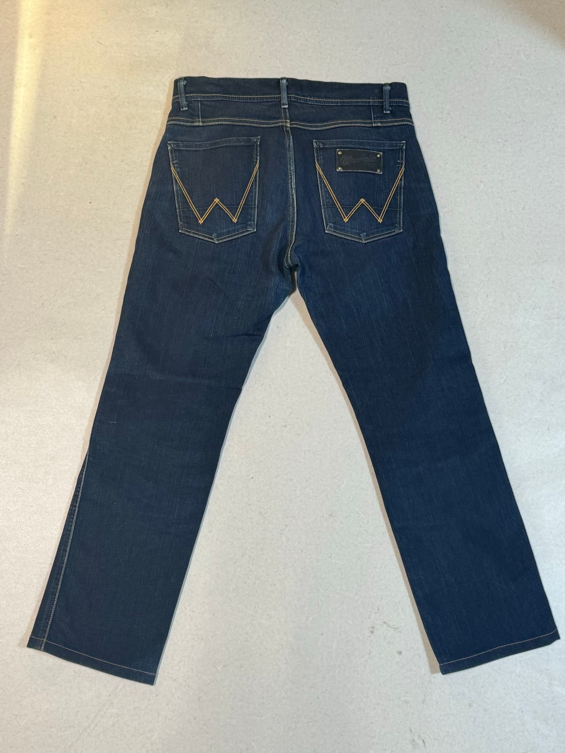 랭글러 wrangler 생지 빈티지 워싱 데님 팬츠 32 상품이미지2