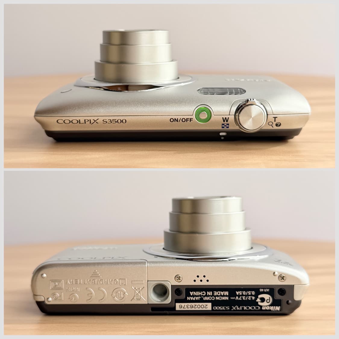 ✨풀박스 미품✨ 니콘 쿨픽스 S3500🤍 상품이미지5