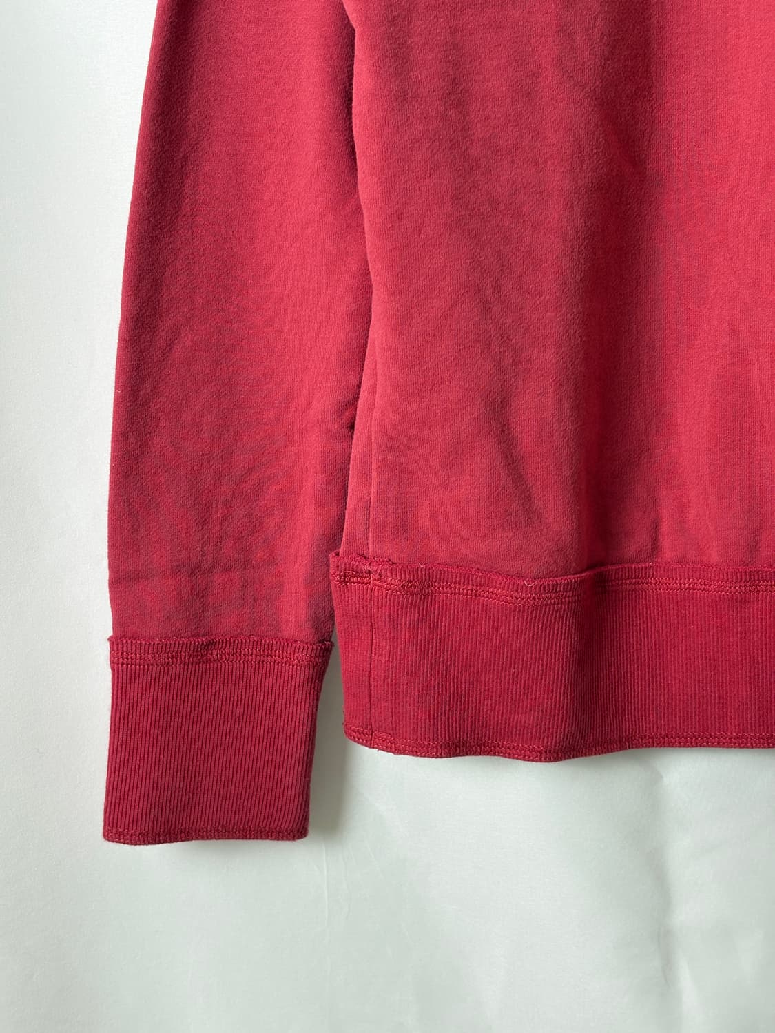 브라이트 레드 맨투맨 상품이미지8