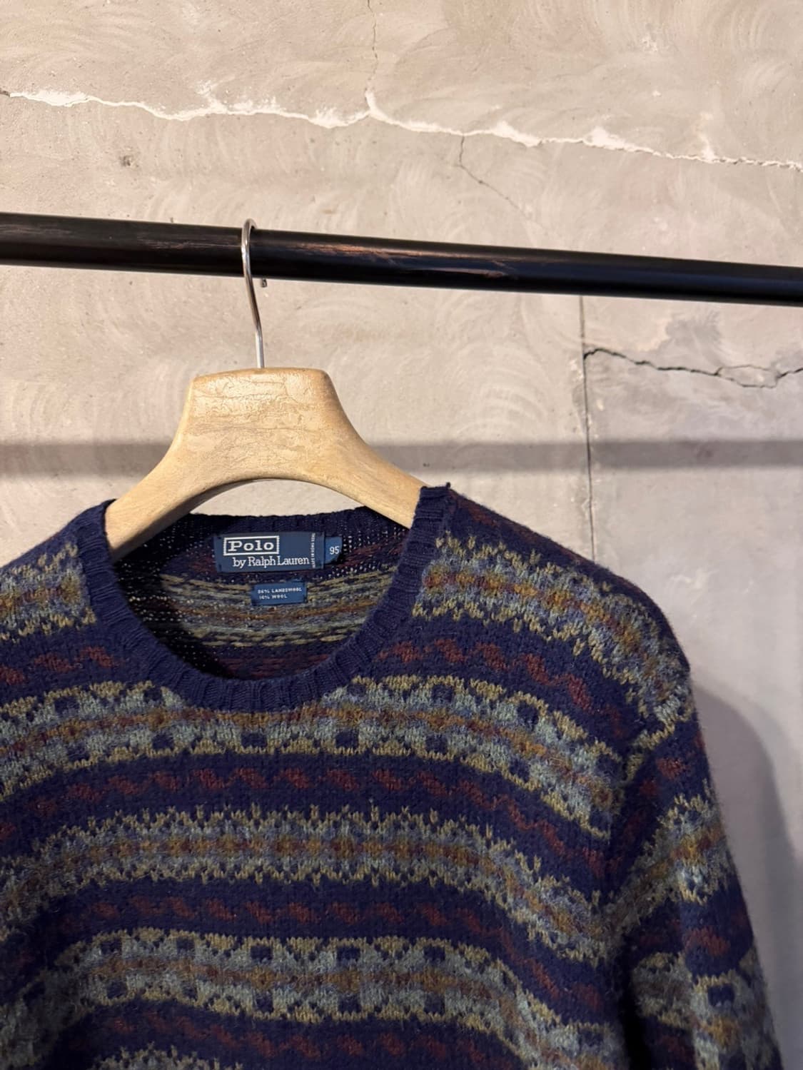 폴로 랄프로렌 페어아일 니트 남성95-100 상품이미지4