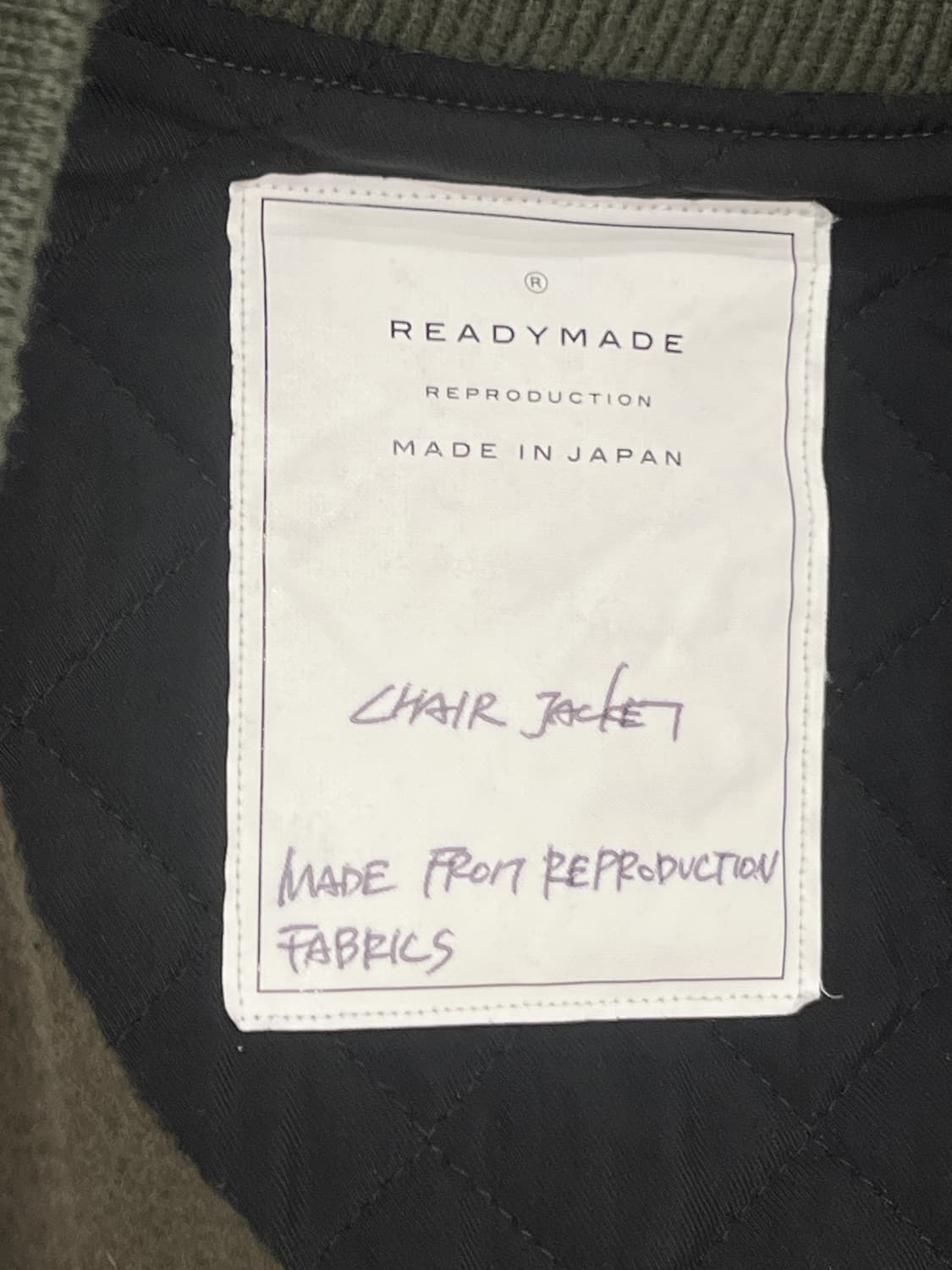 레디메이드 체어 바시티 자켓 사이즈 3 상품이미지6