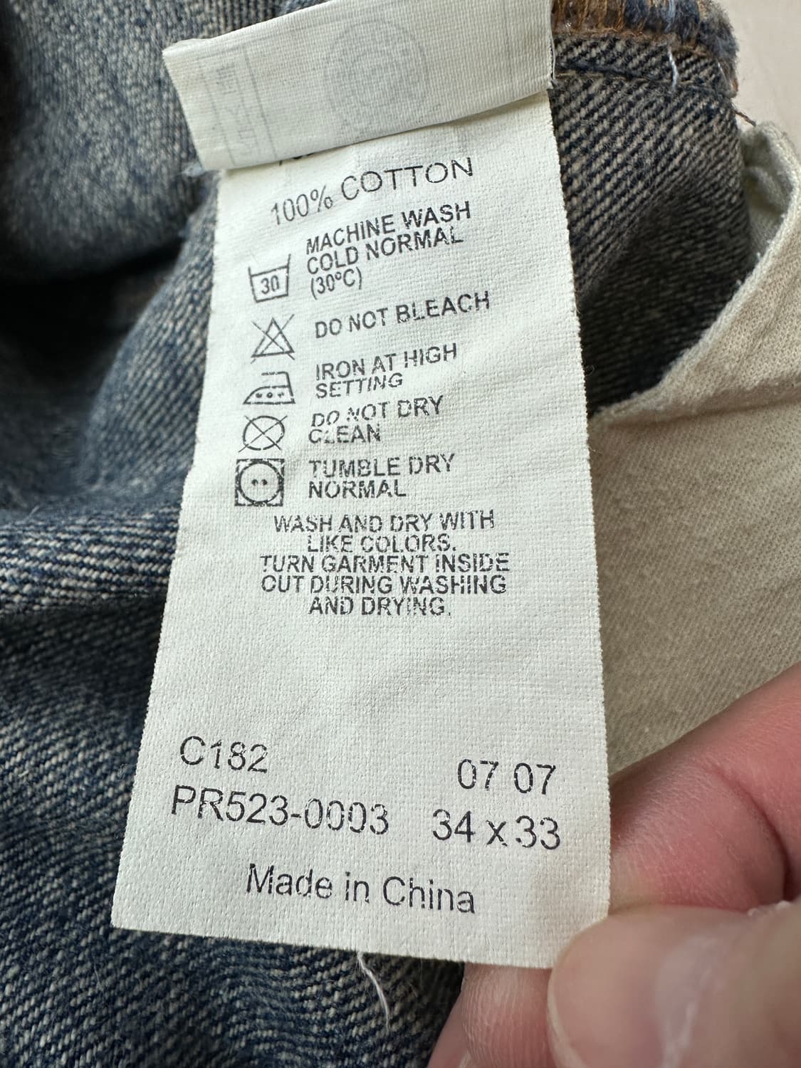 34x33 리바이스 프리미엄 그린탭 워싱진 오다기리죠진 상품이미지10