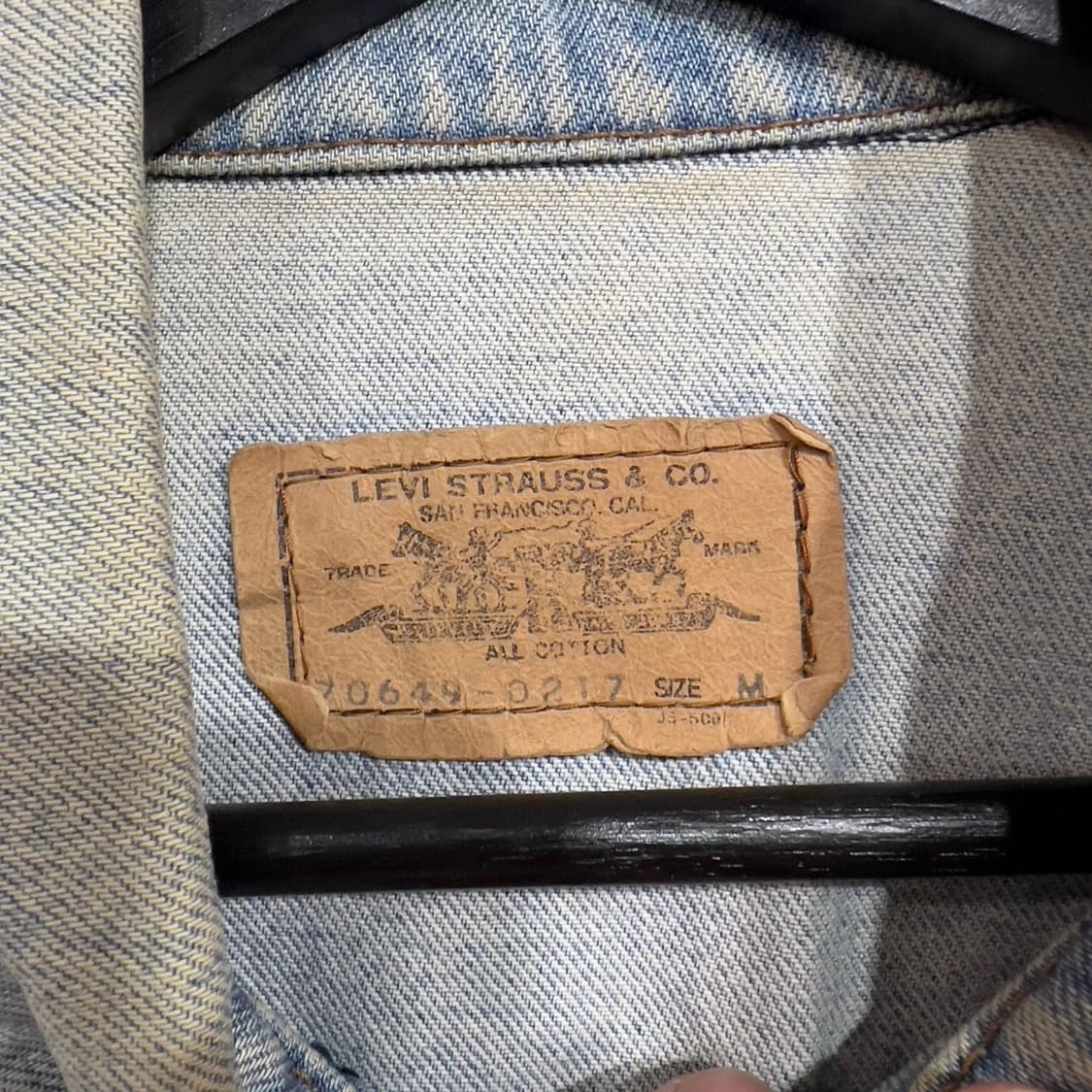 리바이스 오랜지탭 워크 데님자켓 상품이미지5