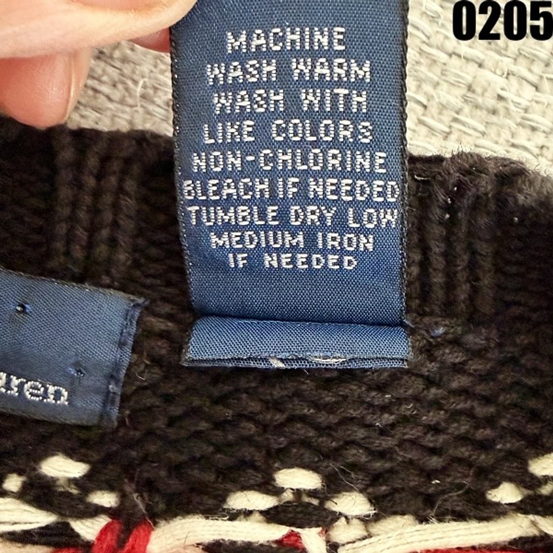 폴로 랄프로렌 스키 그래픽 니트 스웨터 L 0205  상품이미지6